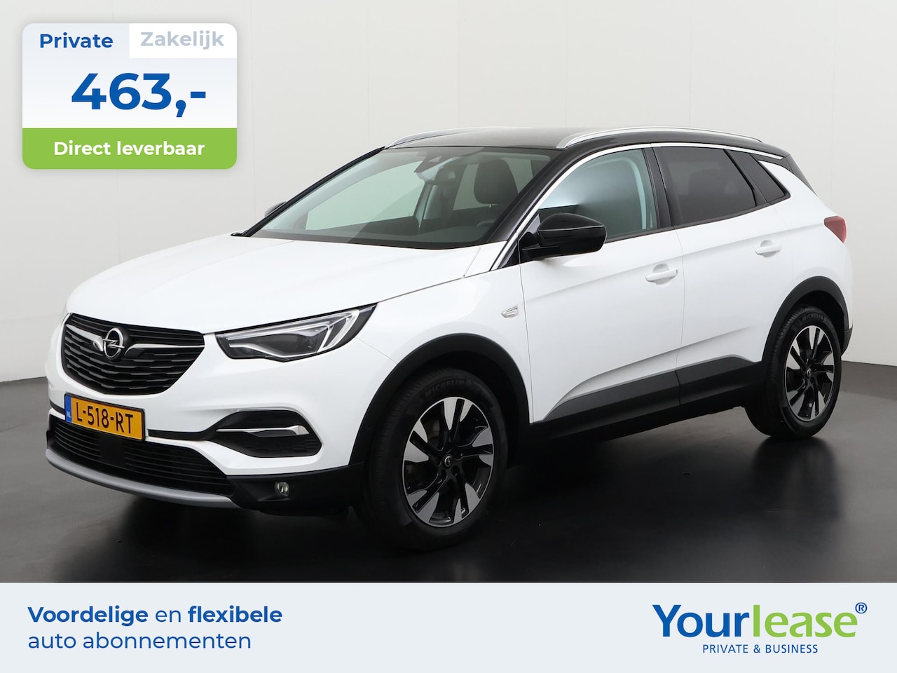 Opel Grandland X - 1.2 Turbo Ultimate Automaat | All-in 463,- Private Lease | Zondag open! - AutoWereld.nl