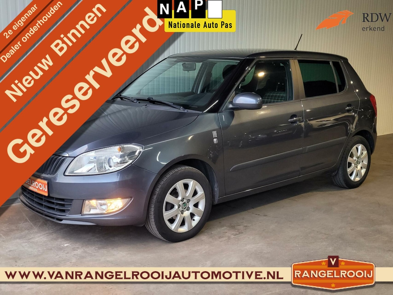 Skoda Fabia - 1.2 TSI Style 1.2 TSI Style, airco, cruise, pdc, 15" lmv - AutoWereld.nl