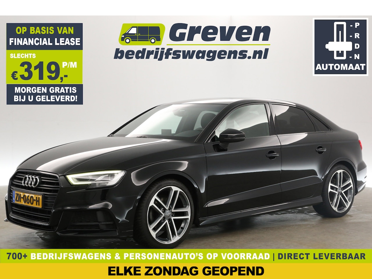 Audi A3 Limousine - 30 TDI S-Line Automaat LED Clima Cruise Carplay Stoelverwarming Virtual 18''LMV Navi PDC - AutoWereld.nl