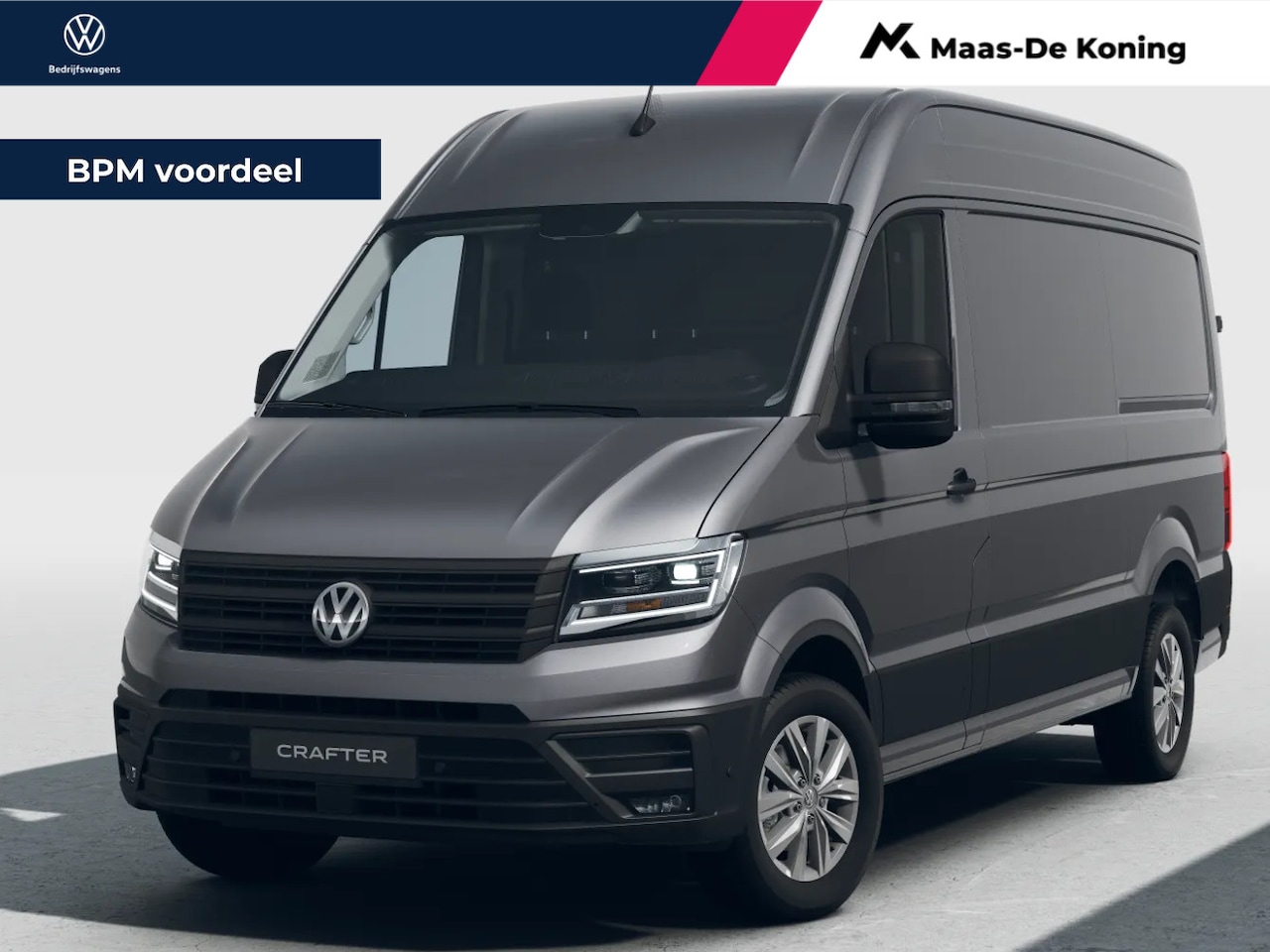 Volkswagen Crafter - Bedrijfswagens 35 Exclusive 2.0TDi 140pk Automaat L3H3 - AutoWereld.nl