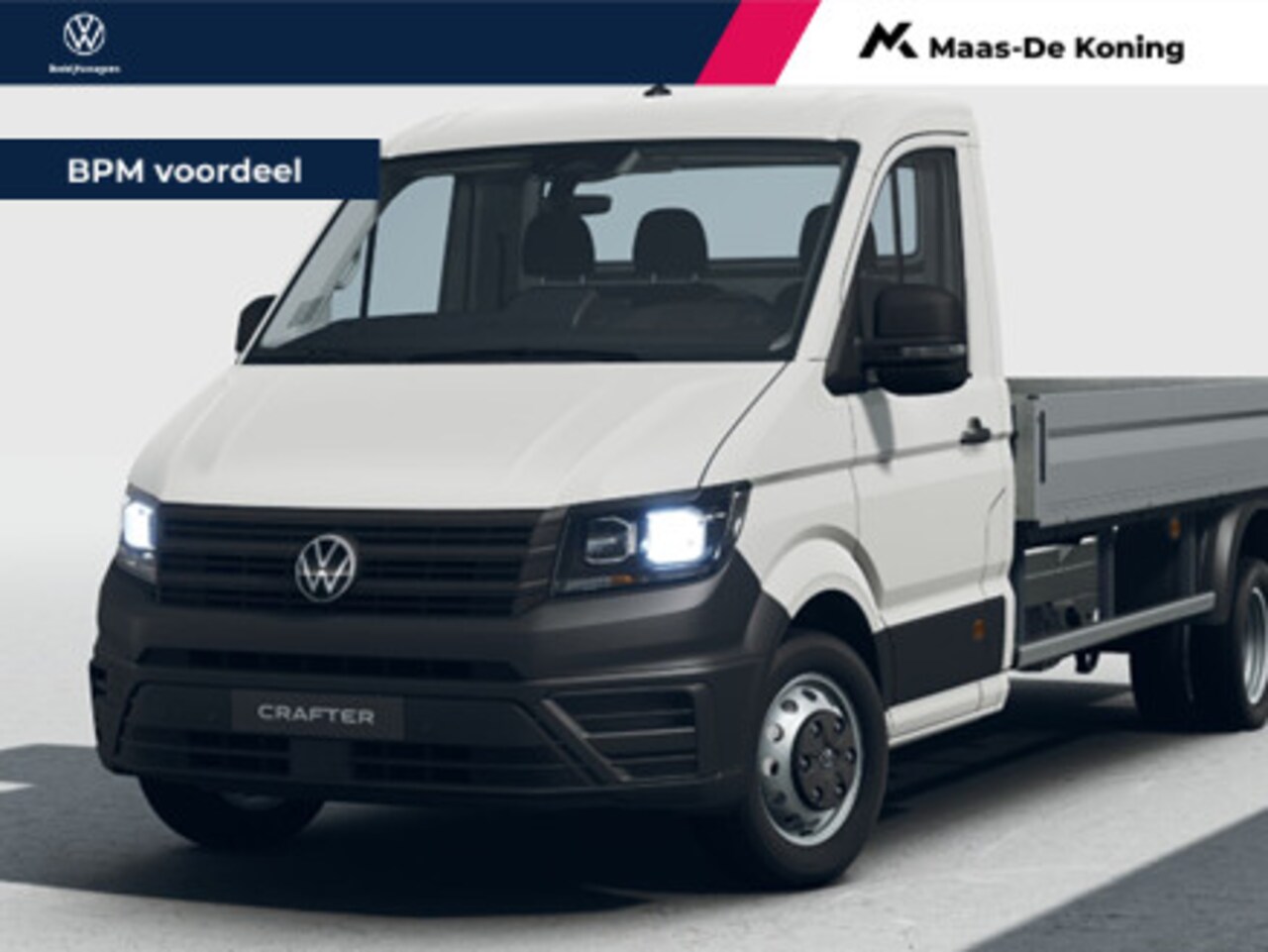 Volkswagen Crafter - Bedrijfswagens Pick-Up 50(35) Trendline 2.0TDi 164pk L4 - AutoWereld.nl