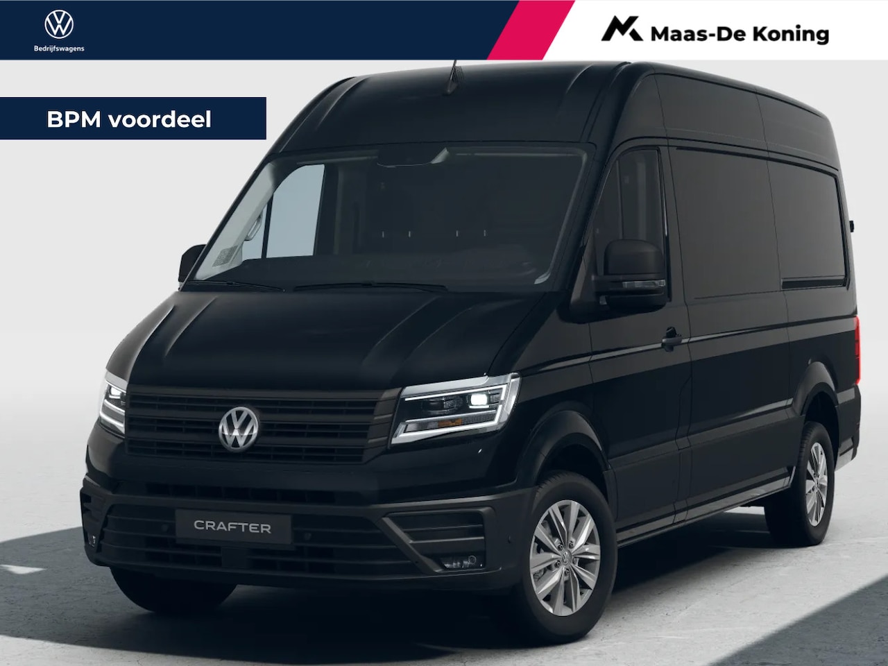 Volkswagen Crafter - Bedrijfswagens 35 Exclusive 2.0TDi 140pk Automaat L3H3 - AutoWereld.nl