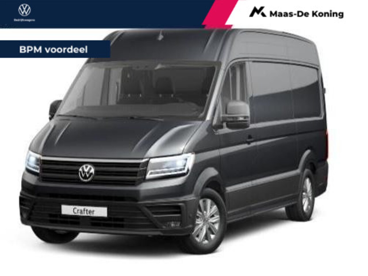 Volkswagen Crafter - Bedrijfswagens 35 Exclusive 2.0TDi 140 pk Automaat L3H3 - AutoWereld.nl