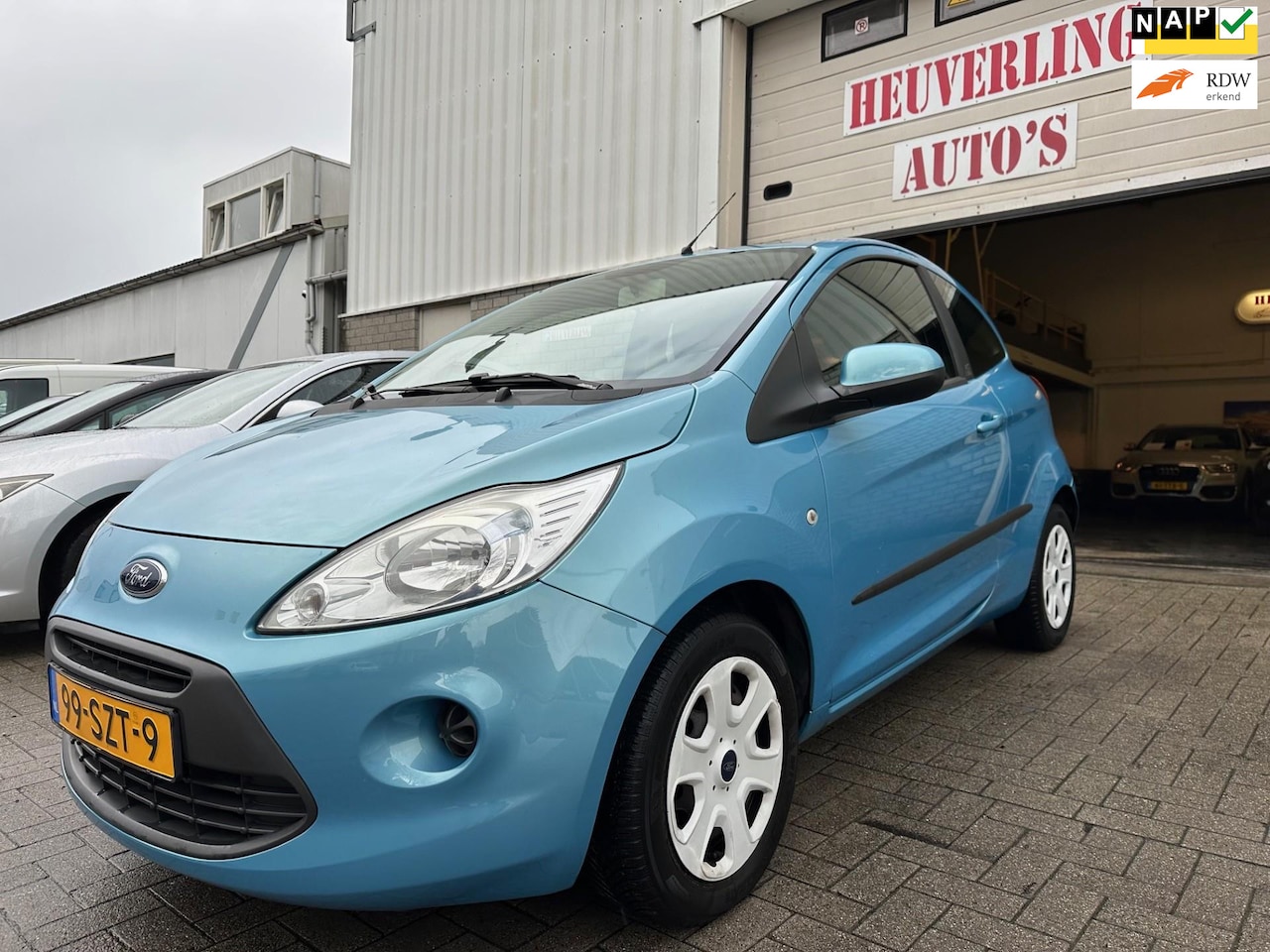 Ford Ka - 1.2 Cool & Sound start/stop|AIRCO|VOLLEDIG ONDERHOUDEN - AutoWereld.nl