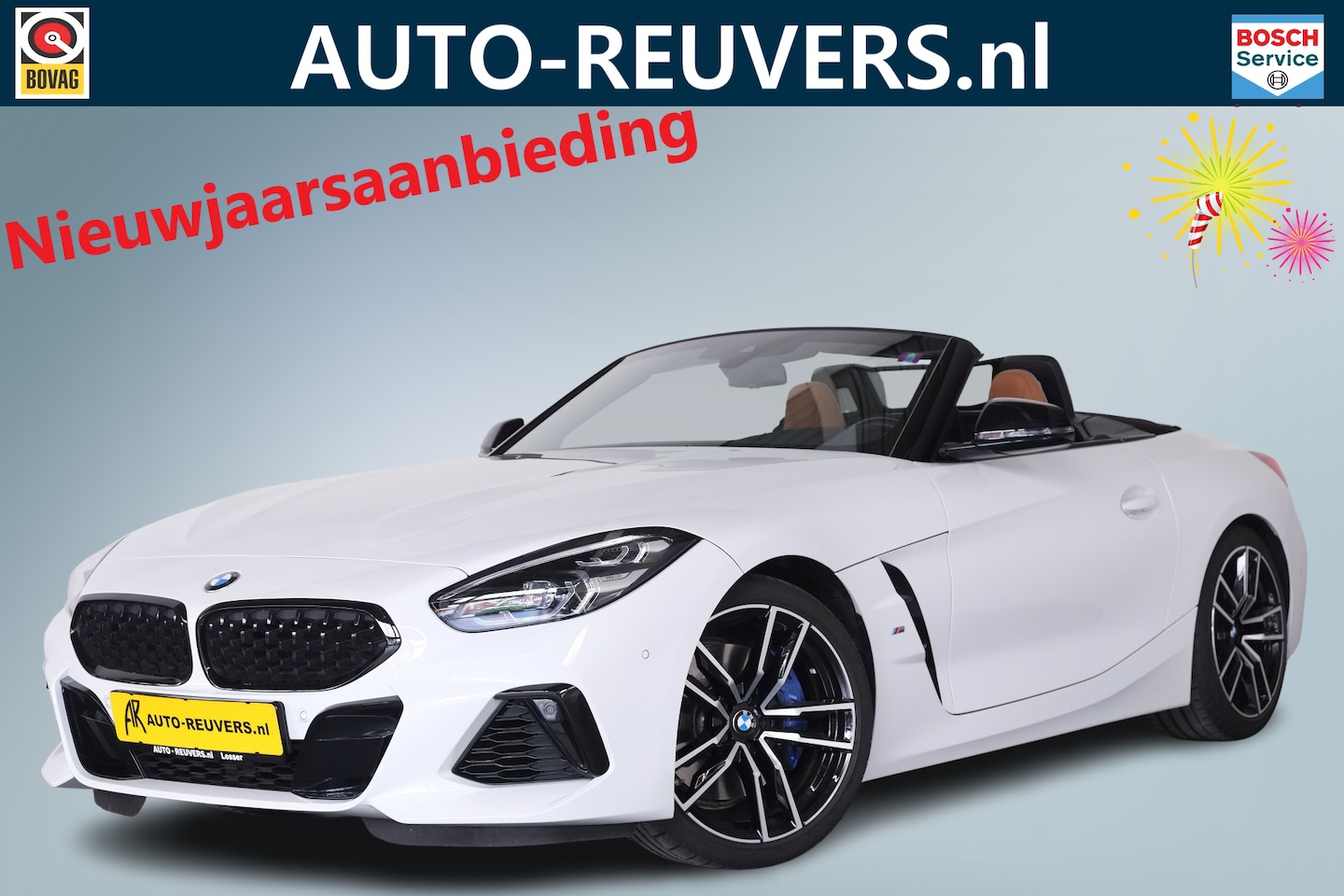 BMW Z4 Roadster - M40i High Executive / Leder / Head-up / Carplay / HarmanKardon - AutoWereld.nl