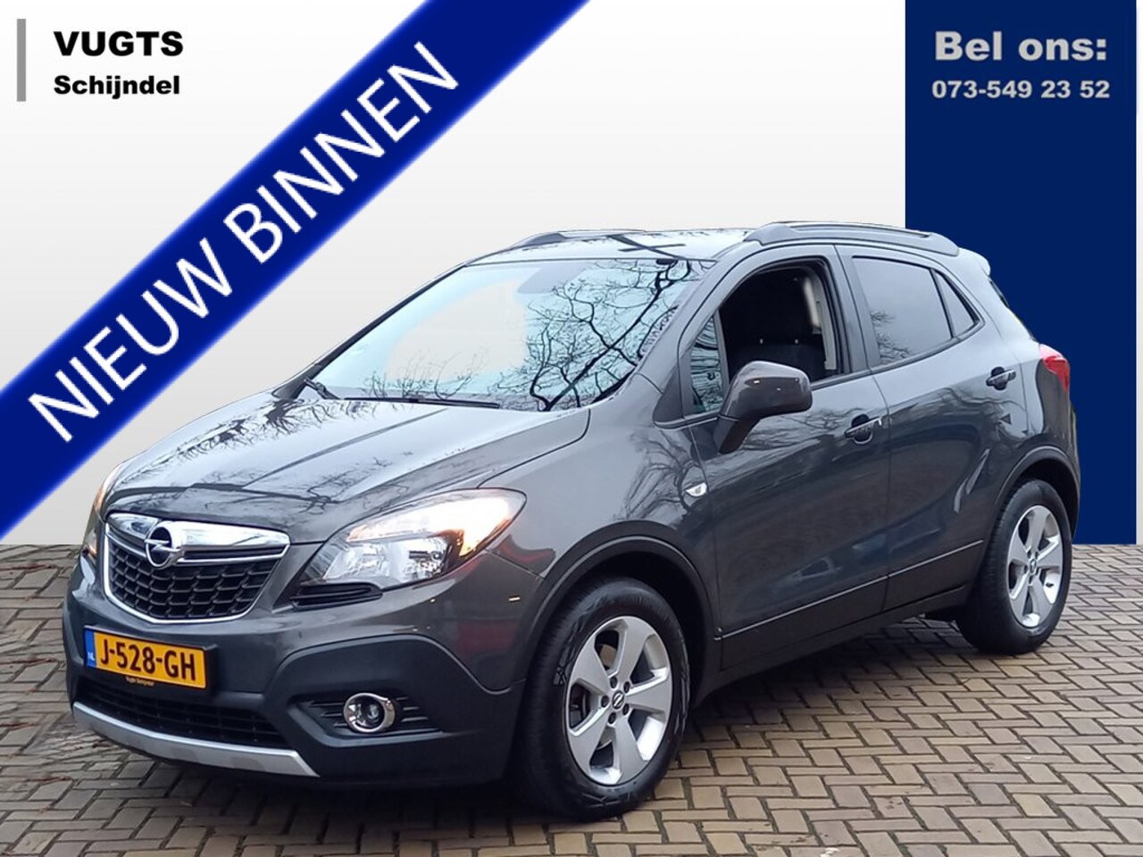 Opel Mokka - 1.6 16v 116-pk Edition 1200 kg geremd aanhangwagen gewicht - AutoWereld.nl