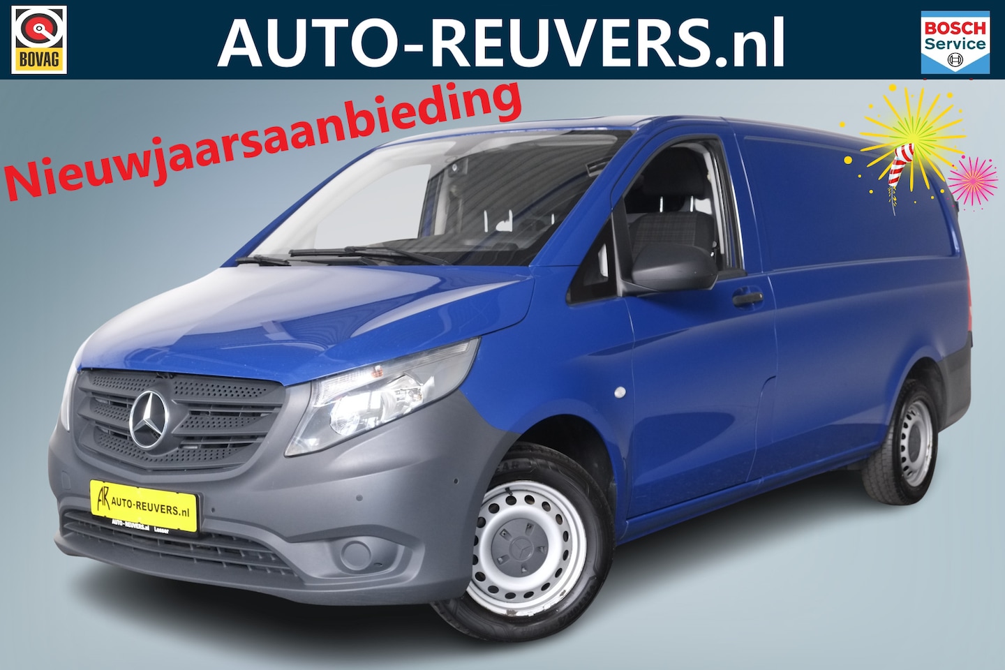 Mercedes-Benz Vito - 114 CDI / Cruise Control / Bluetooth / PDC voor + achter / Trekhaak / Navi - AutoWereld.nl