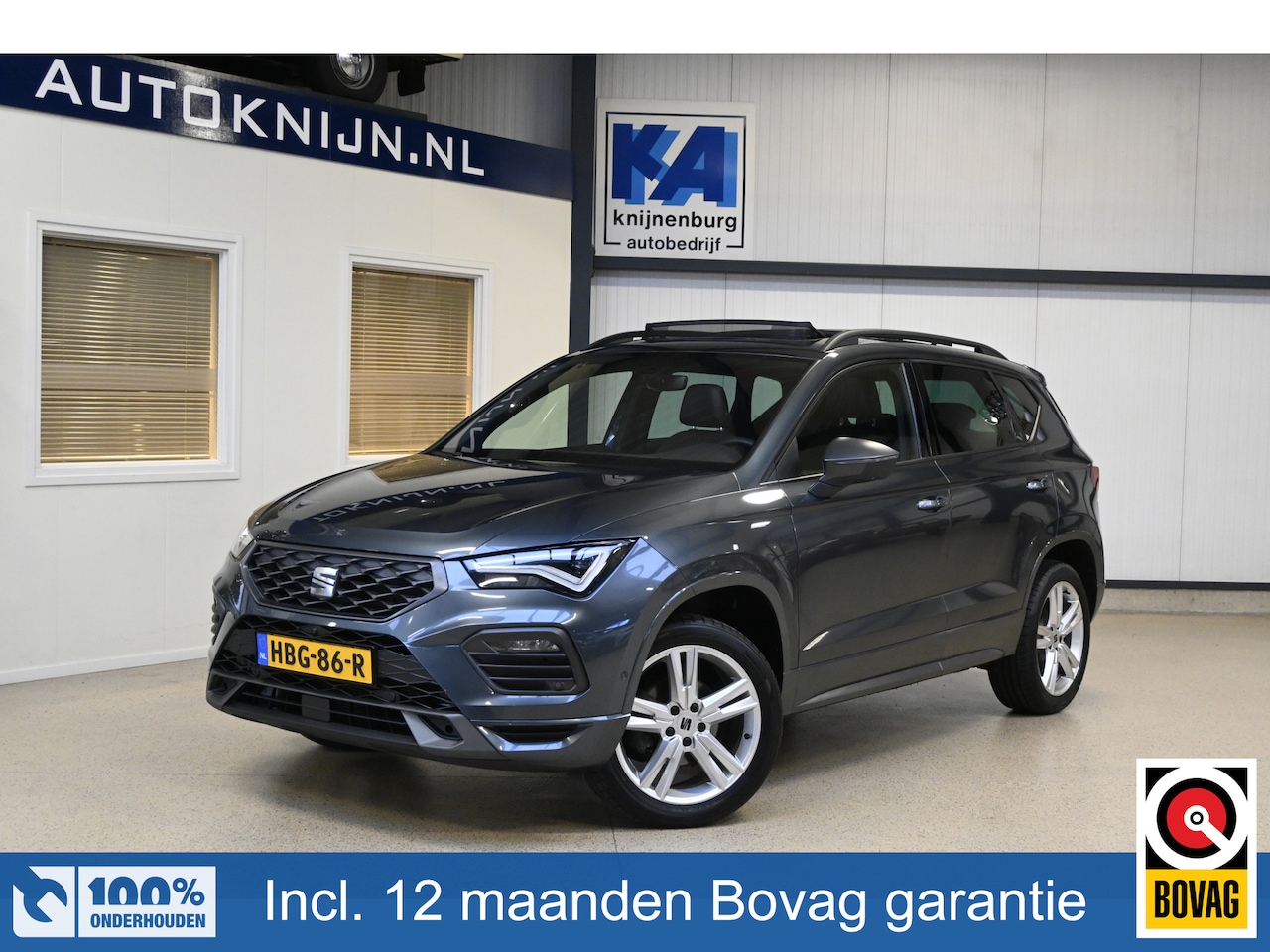 Seat Ateca - 1.5 TSI 150pk FR Business Intense | Panoramadak | 360° camera | 100% (Dealer) onderhouden - AutoWereld.nl