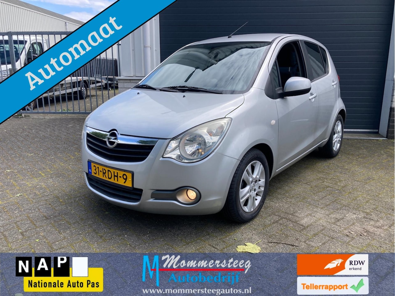 Opel Agila - 1.2i Edition Automaat Apk 06-2025 - AutoWereld.nl