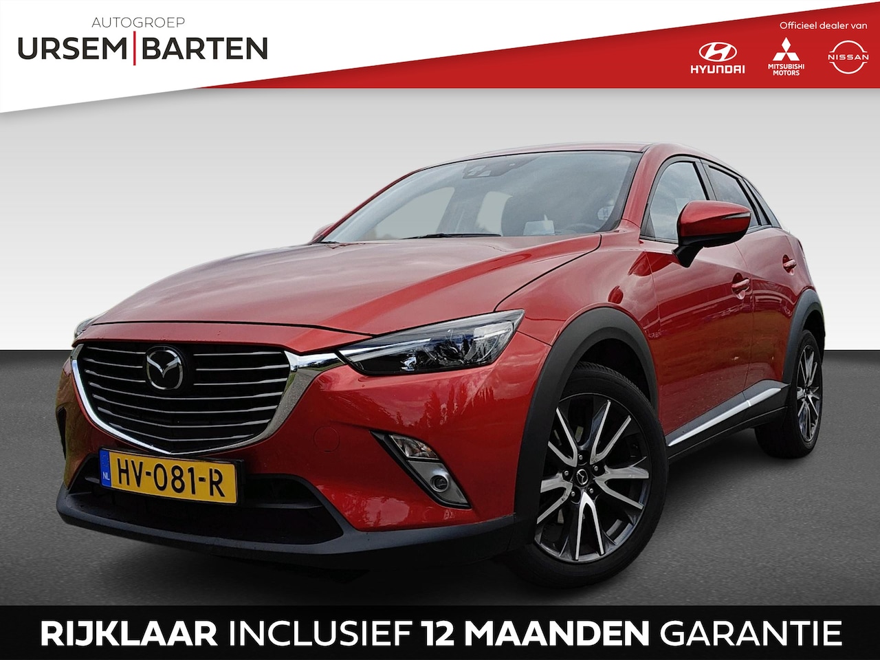 Mazda CX-3 - 2.0 SkyActiv-G 120 GT-M | automaat | leder | navigatie | - AutoWereld.nl