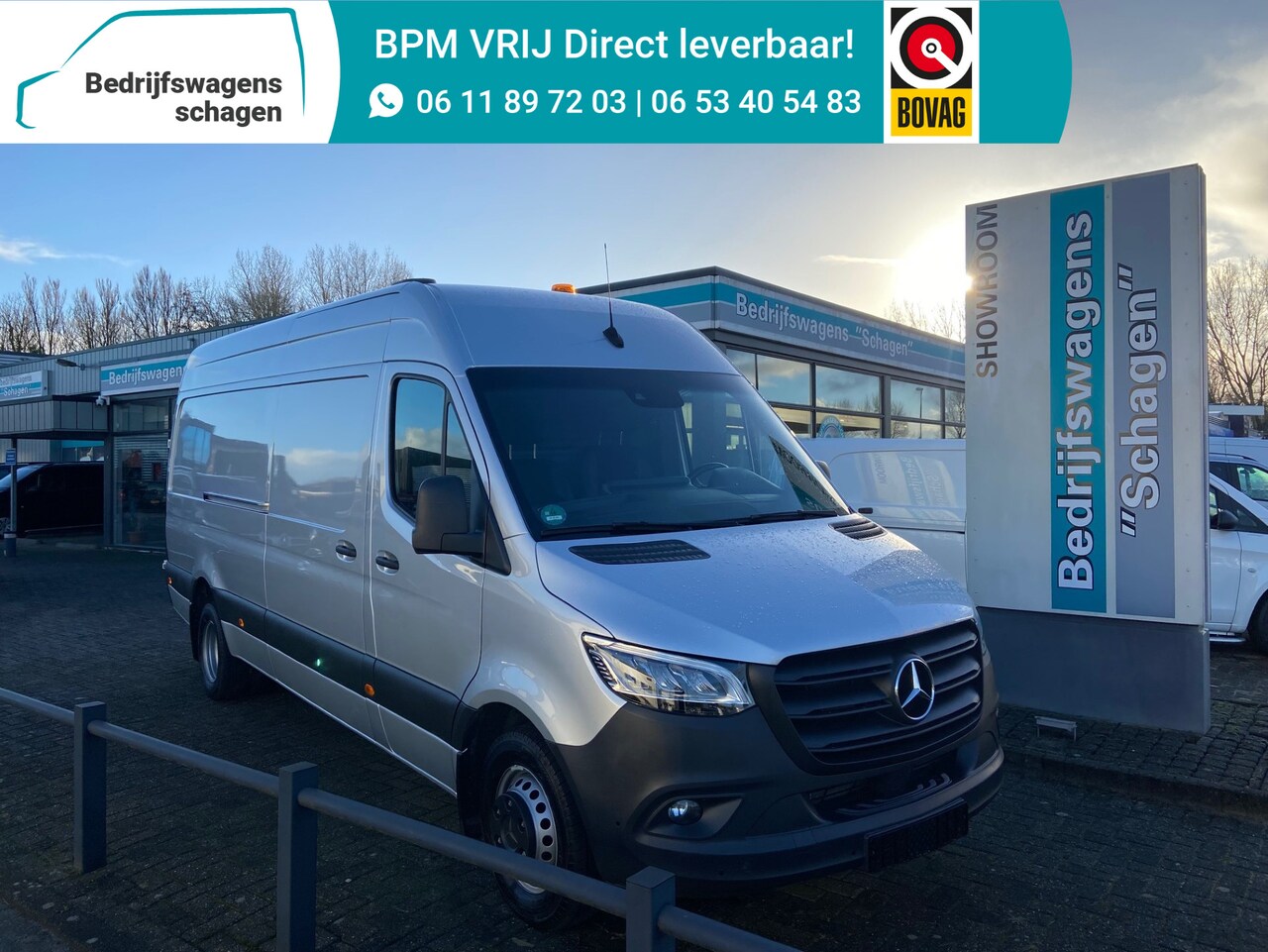 Mercedes-Benz Sprinter - 519 CDI L3H2 Dubbellucht | DIStronic | 3.5T AHW | LED | Gev. Stoel - AutoWereld.nl