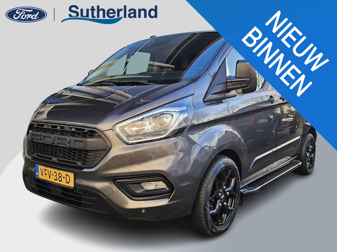 Ford Transit Custom - 280 2.0 TDCI L1H1 Trend Sidestaps | 18'' velgen | Trekhaak | Achteruitrijcamera | Navigati - AutoWereld.nl