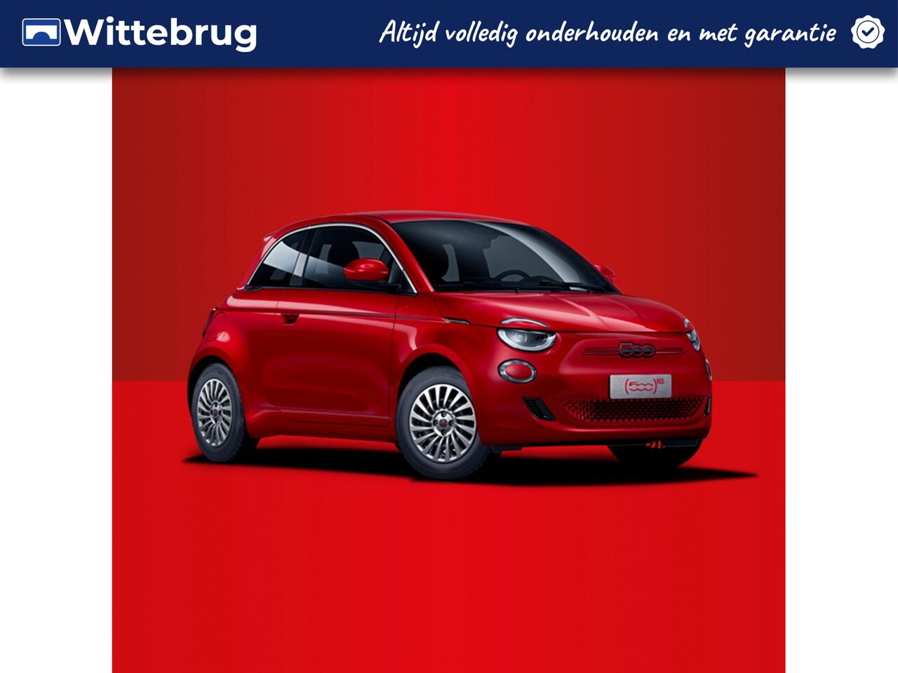 Fiat 500 - RED 24 kWh MEGA AANBIEDING !!! - AutoWereld.nl