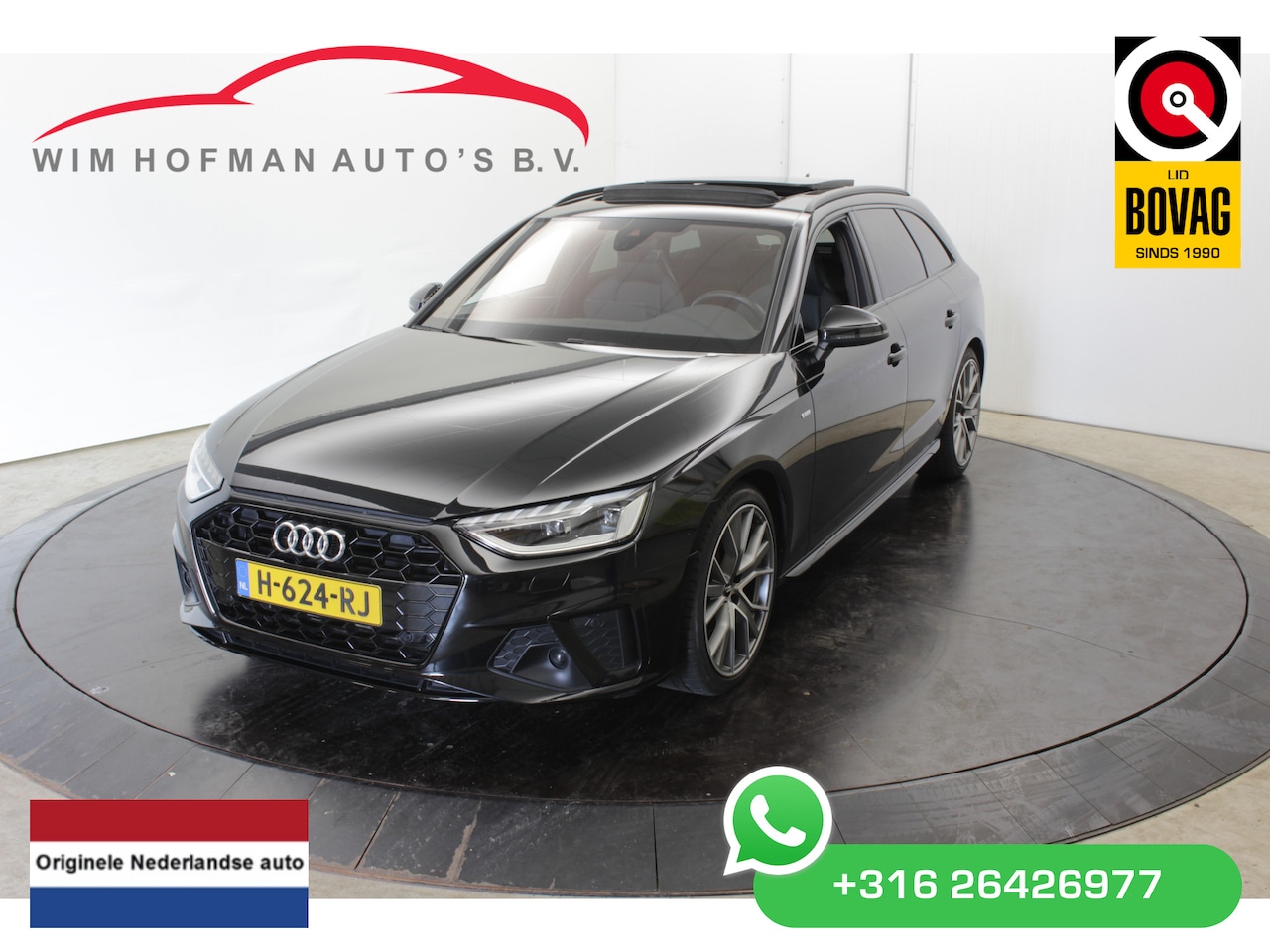 Audi A4 - 40 TFSi S-Line Sport RS Seats Black Optik Panodak Virtual 19" - AutoWereld.nl