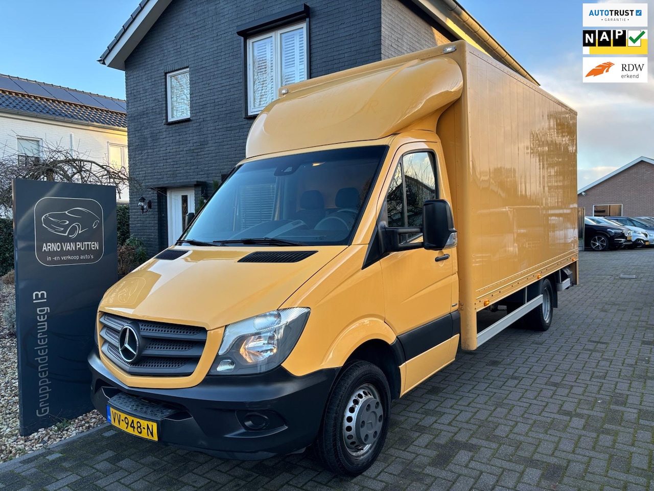 Mercedes-Benz Sprinter - 513 CDI Meubelbak met klep / Bakwagen - AutoWereld.nl