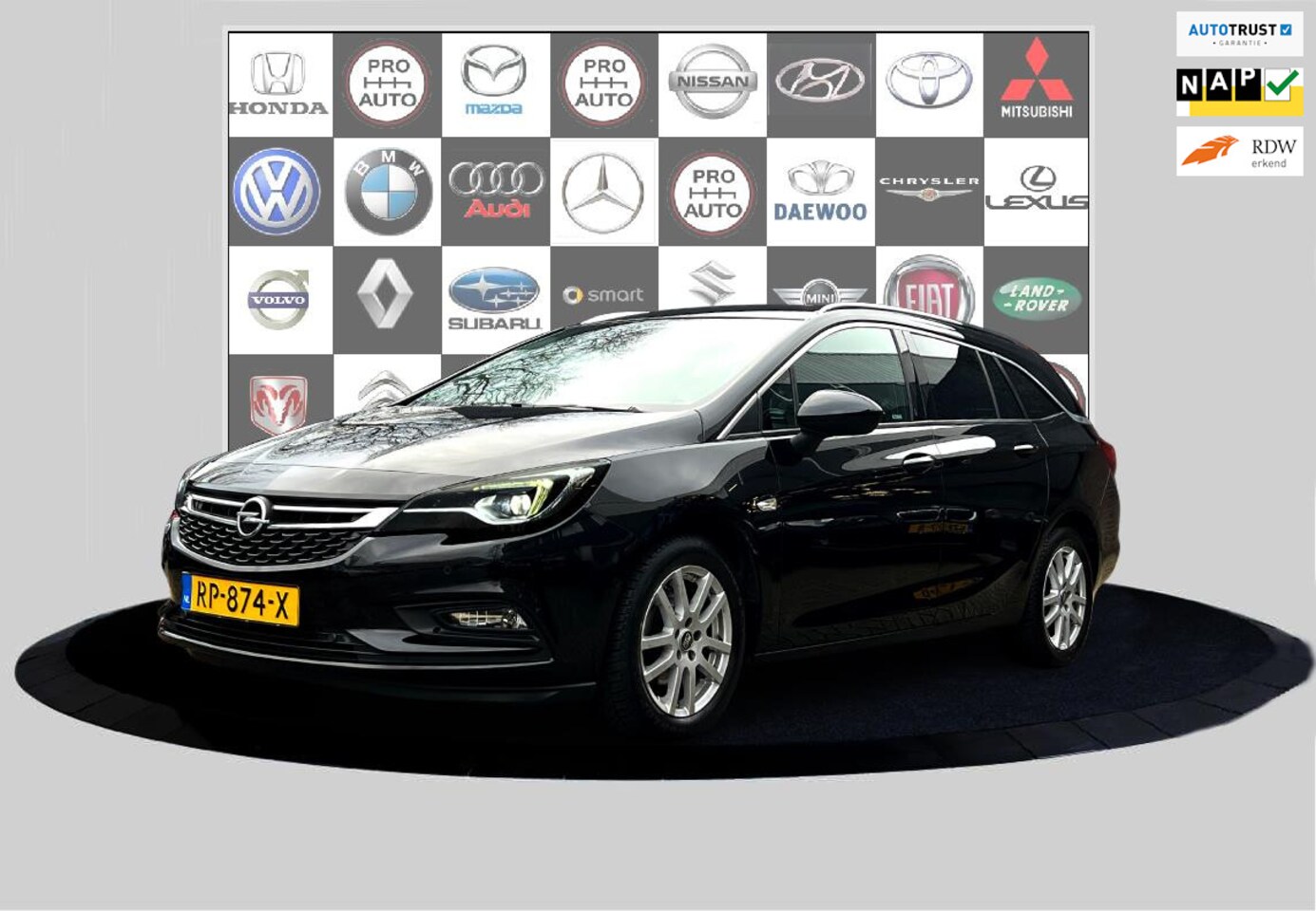 Opel Astra Sports Tourer - 1.4 Innovation Camera_Clima_Cruise_Trekhaak - AutoWereld.nl