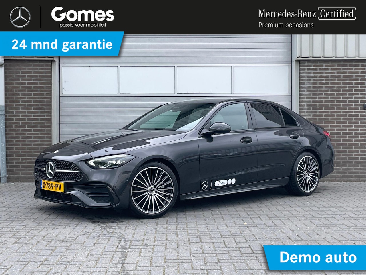 Mercedes-Benz C-klasse - 180 AMG Line | Night Pakket | Apple CarPlay | Android Auto | Sfeerverlichting | Stoelverwa - AutoWereld.nl