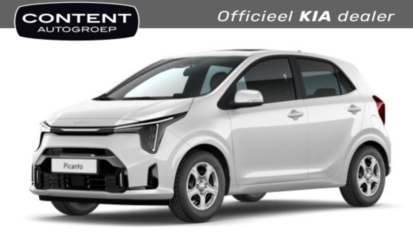 Kia Picanto - 1.0 DPi 63pk 4-zits AMT DynamicLine I Staat al in Bestelling I - AutoWereld.nl