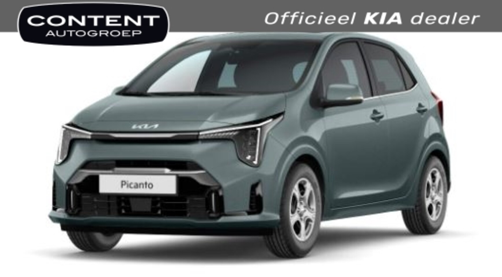 Kia Picanto - 1.0 DPi 63pk 4-zits DynamicLine (Staat al in bestelling) - AutoWereld.nl