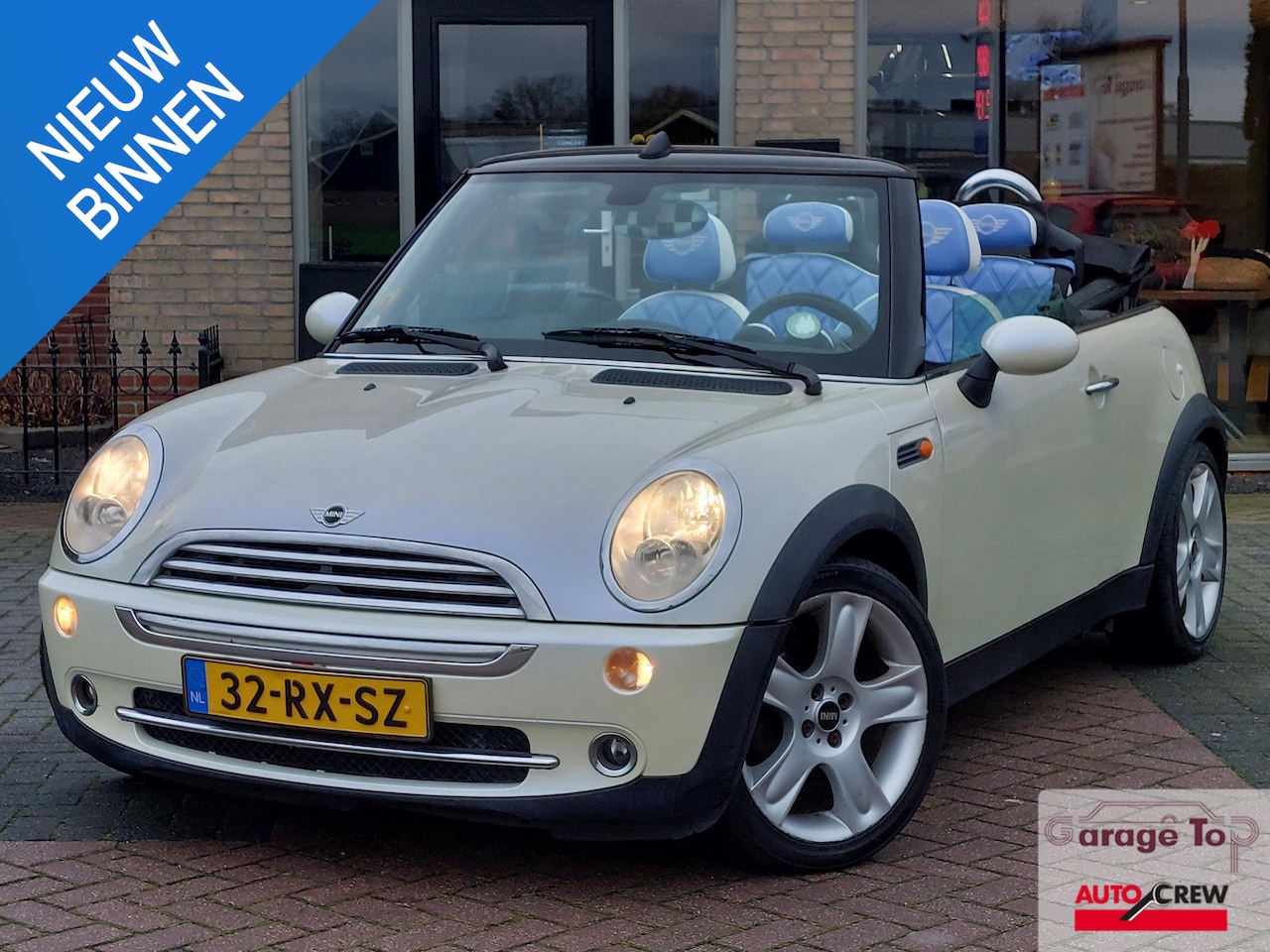 MINI Cabrio - Mini 1.6 Cooper Chili | Unieke kleur | Leer | PDC - AutoWereld.nl