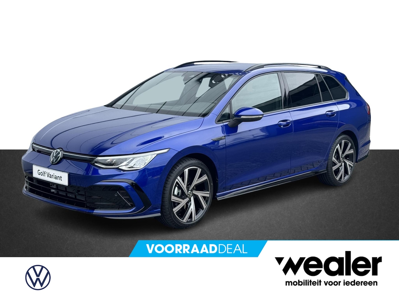 Volkswagen Golf Variant - R-Line 1.5 eTSI 96 kW / 130 pk Variant 7 versn. DS G - AutoWereld.nl