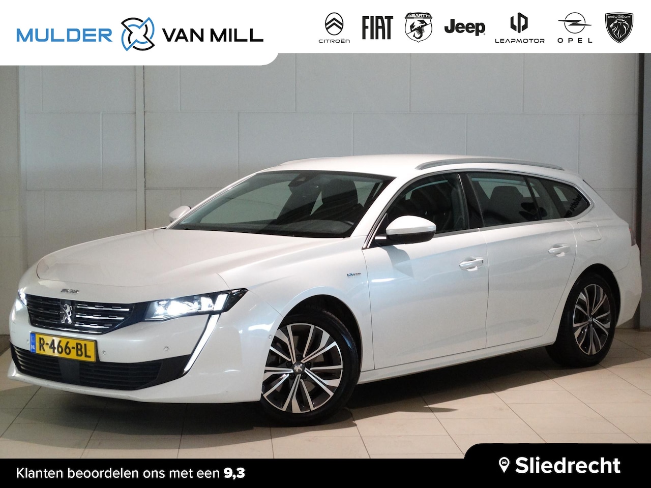 Peugeot 508 SW - Allure Pack 1.6 HYbrid PHEV 225pk e-EAT8 AUTOMAAT | NAVI | CAMERA | FULL-LED | 7,4KWH OB-C - AutoWereld.nl