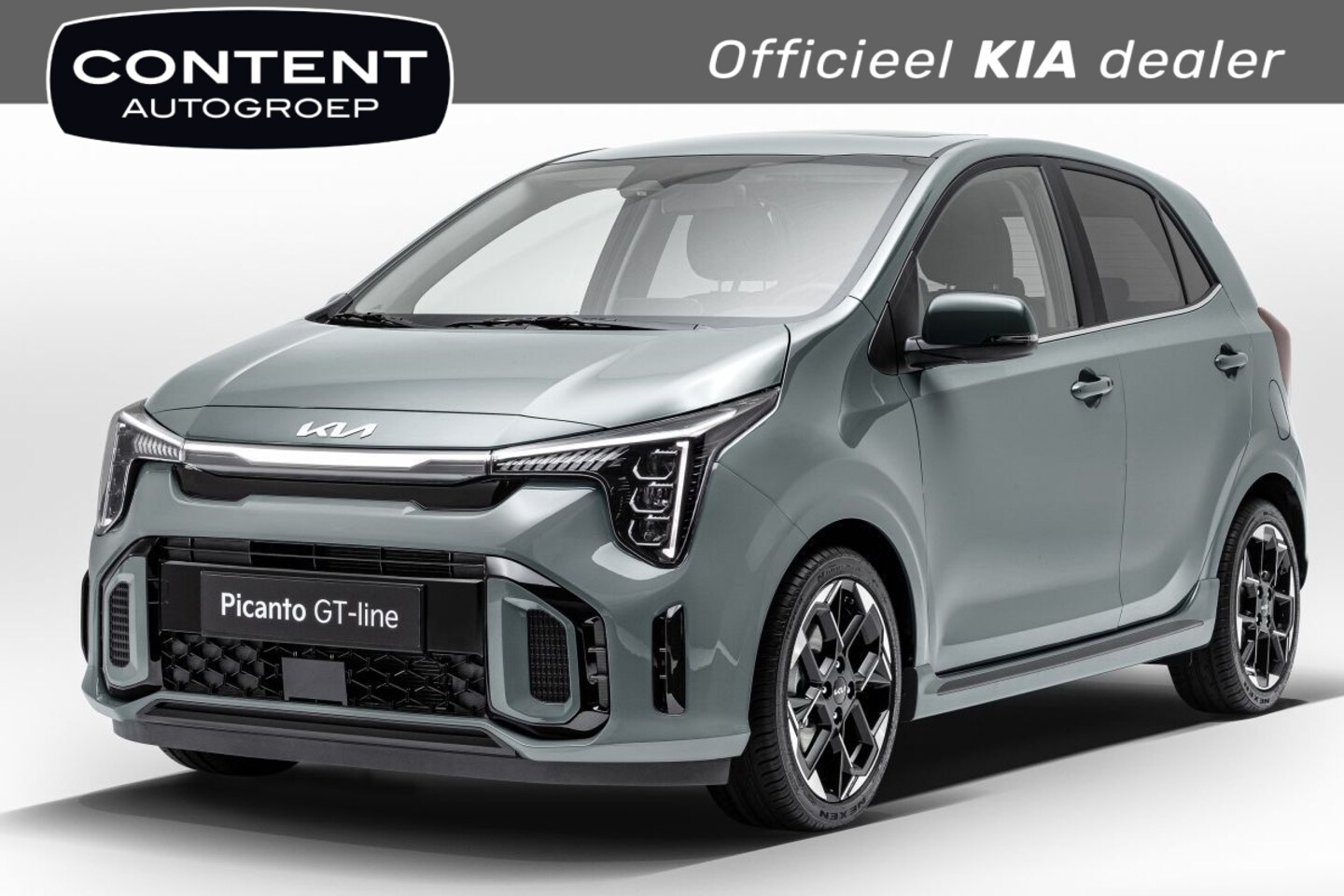 Kia Picanto - 1.0 DPi 63pk 4-zits GT-Line | Vernieuwd Model | Nieuw te bestellen | - AutoWereld.nl