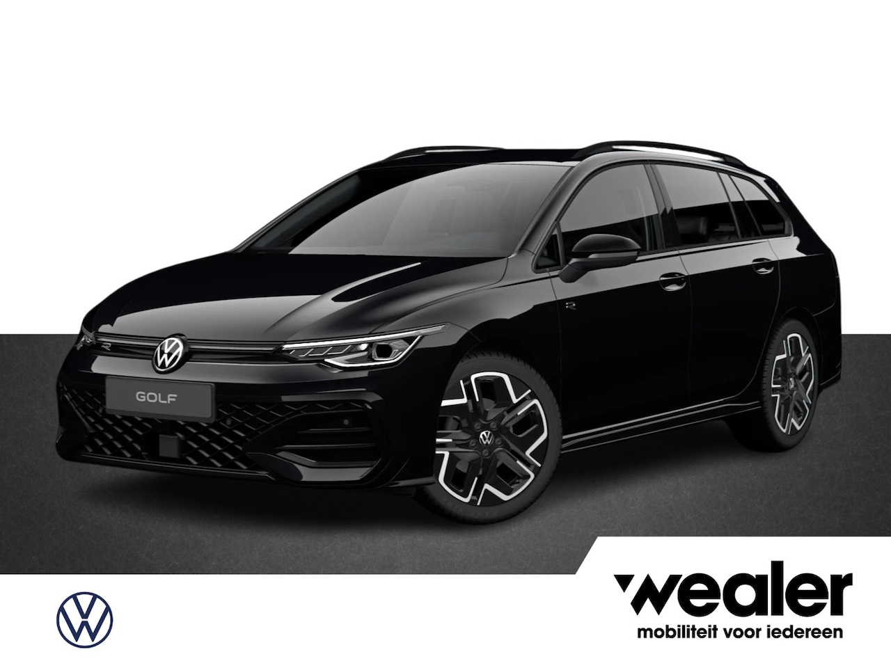 Volkswagen Golf Variant - R-Line-Edition 1.5 eTSI 85 kW / 116 pk Variant 7 v ersn. DSG | Black Style | Assistance pl - AutoWereld.nl