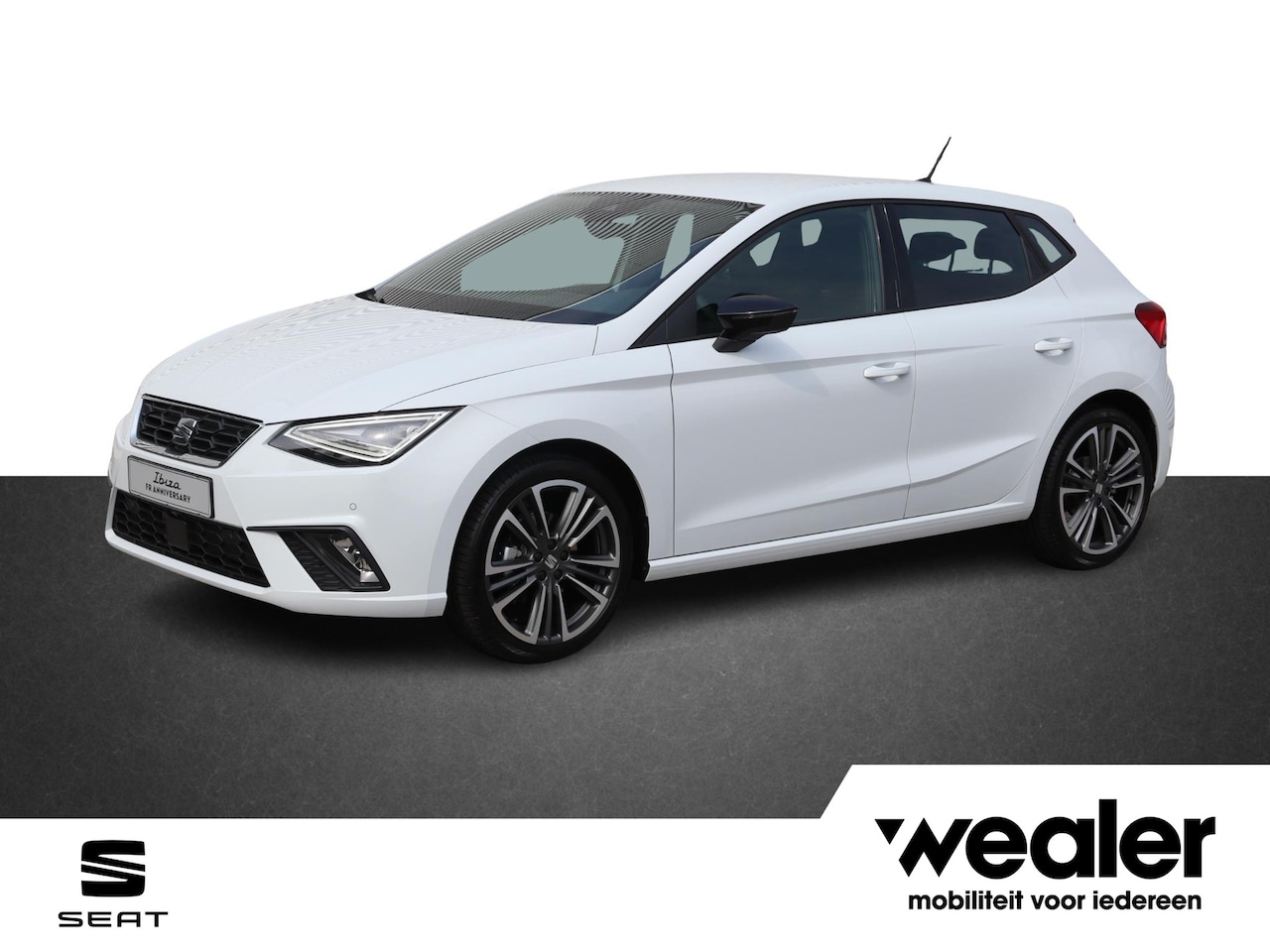 Seat Ibiza - FR Anniversary 1.0 85 kW / 115 pk EcoTSI Hatchback 5 deurs 6 versn. Hand - AutoWereld.nl