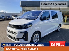 Opel Vivaro - 2.0 Diesel 180pk Automaat Dubbele Cabine | Direct Leverbaar | Nieuw BPM 2024 | ECC | Navi