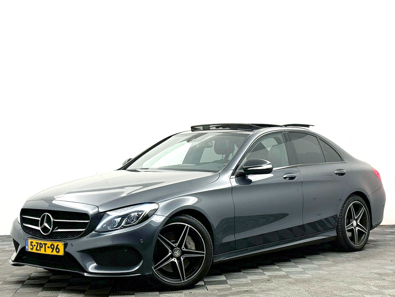 Mercedes-Benz C-klasse - 300 AMG HYBRID Prestige panodak,burmester,DAB,360,LED) - AutoWereld.nl