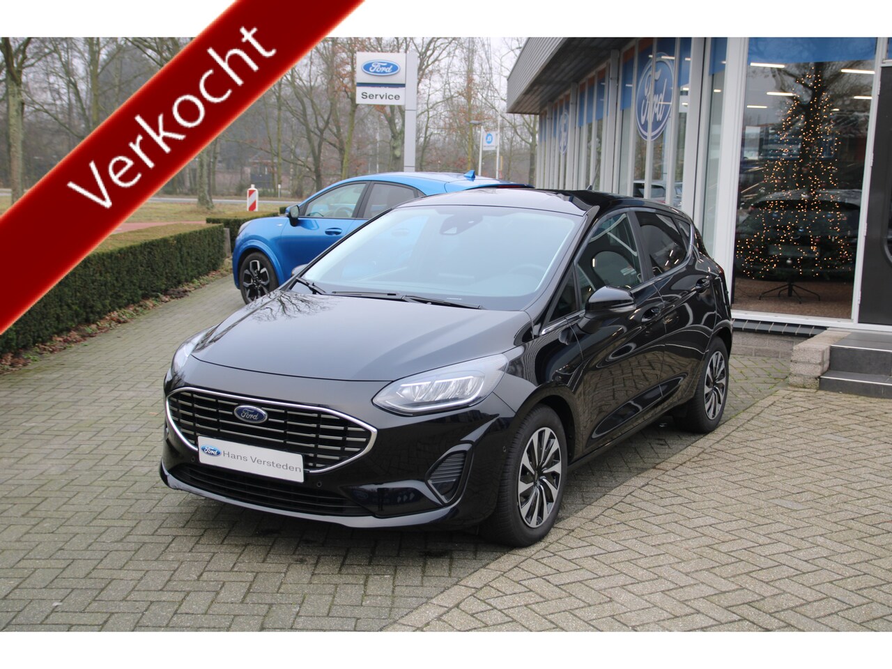 Ford Fiesta - 1.0 EcoBoost 125 PK Hybrid Titanium Automaat NAVIGATIE |  CAMERA | DAB | WINTERPACK | - AutoWereld.nl