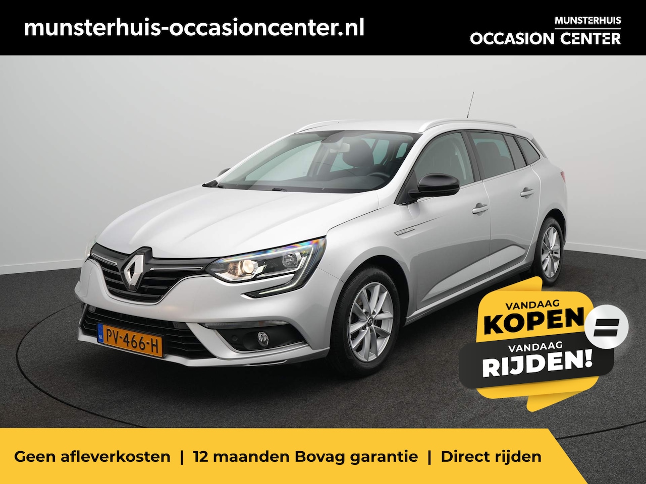 Renault Mégane Estate - 1.2 TCe Limited - Navigatie - Trekhaak - AutoWereld.nl