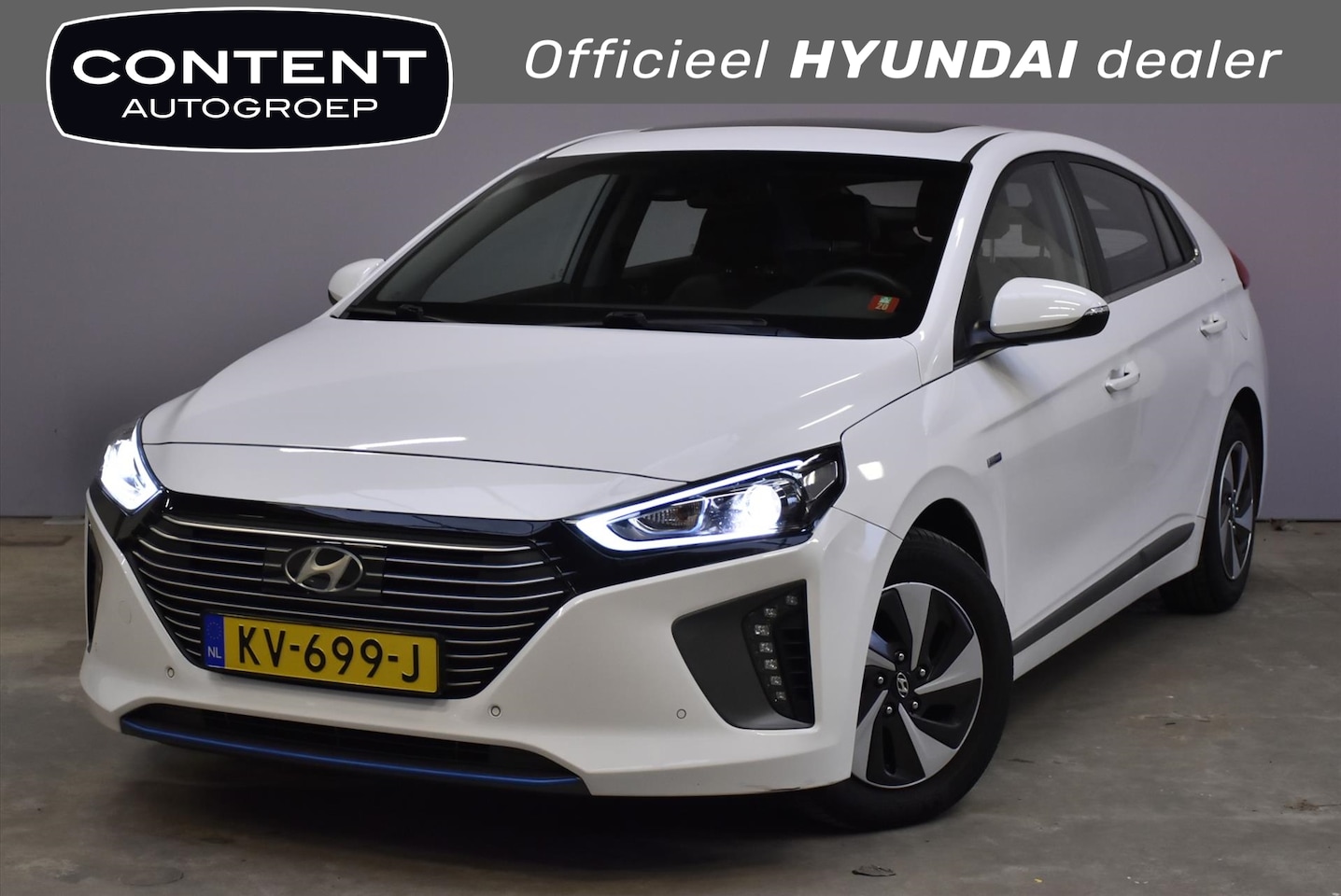 Hyundai IONIQ - 1.6 GDI Blue HEV 141 pk DCT First Edition - AutoWereld.nl