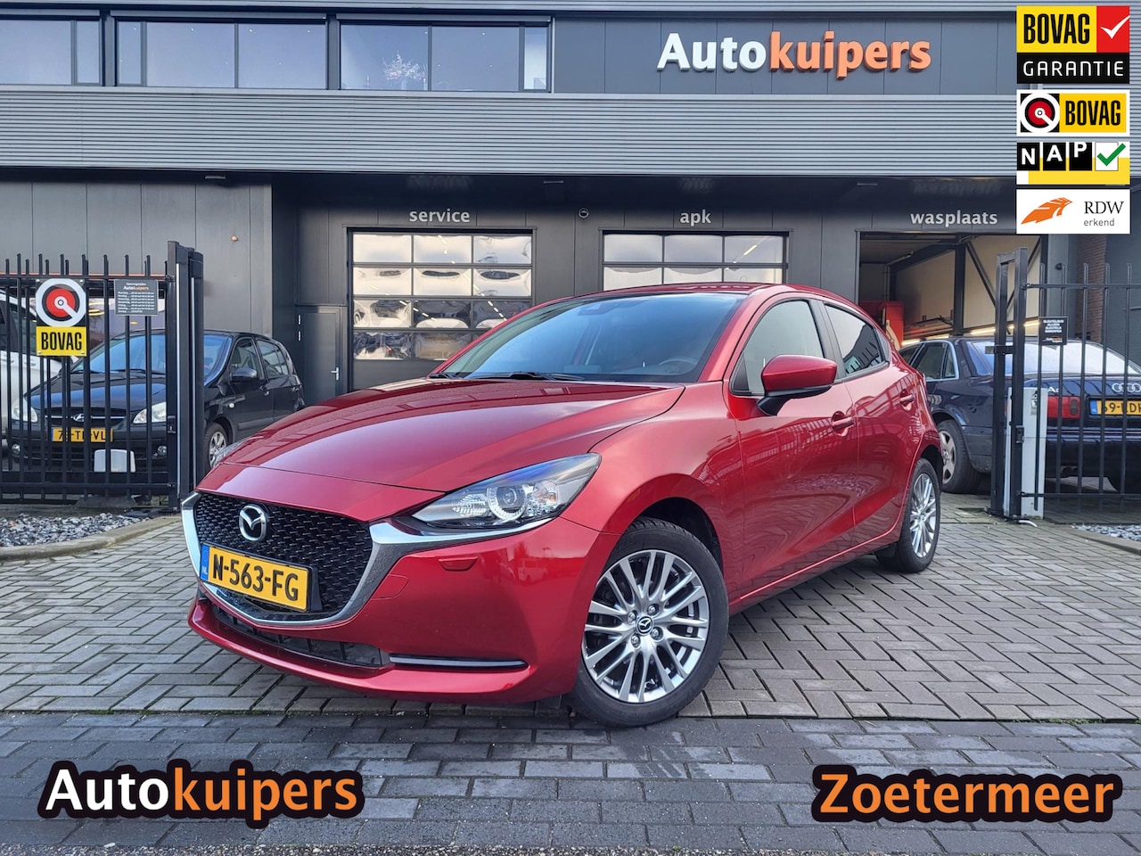 Mazda 2 - 1.5 Skyactiv-G Style Selected | Camera, navigatie, airco, AppleCarPlay/AndroidAuto en crui - AutoWereld.nl