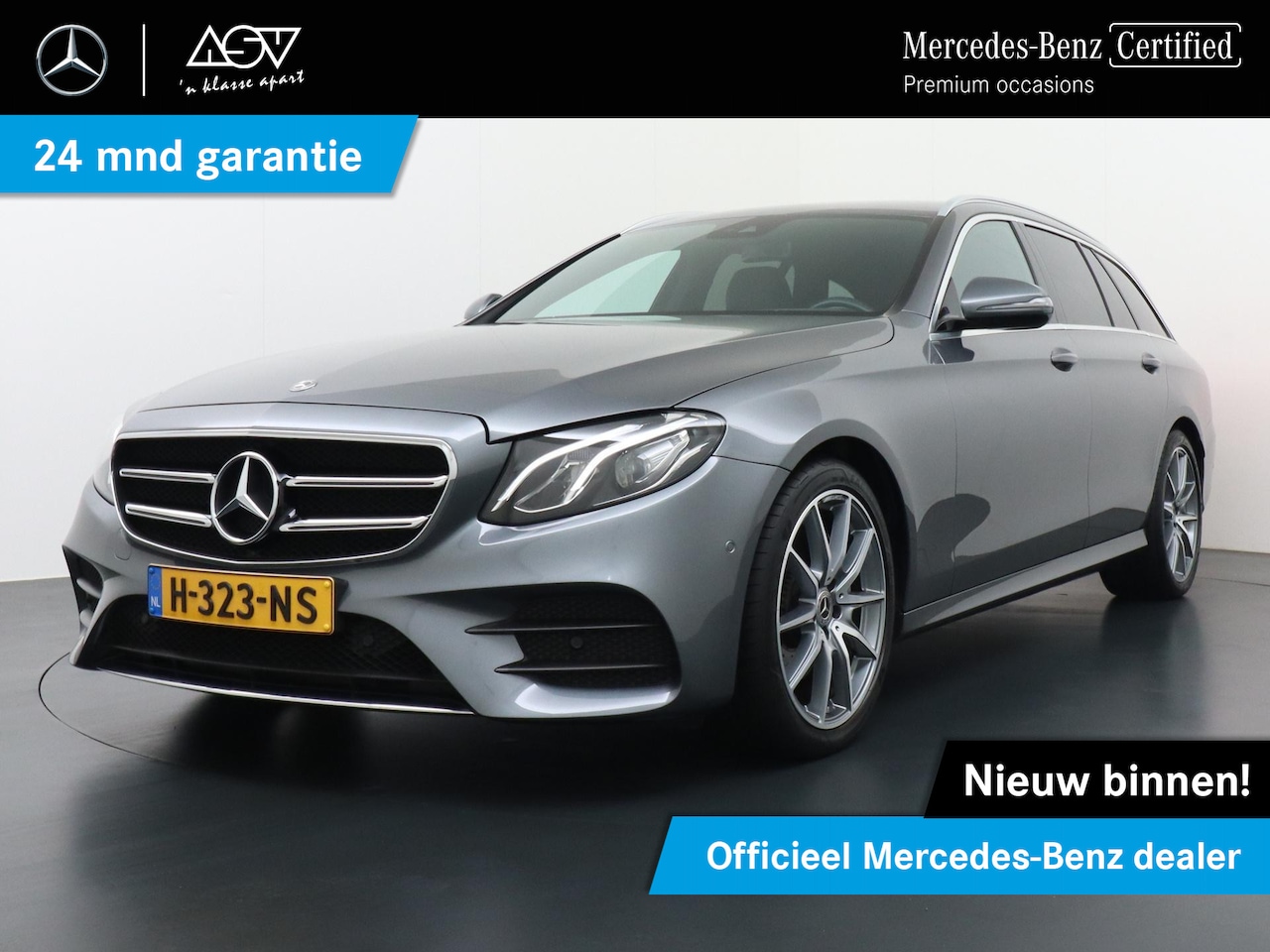 Mercedes-Benz E-klasse Estate - 200 Business Solution Sport | Sfeerverlichting | Smartphone Integratie | Klasse 3 Alarm | - AutoWereld.nl