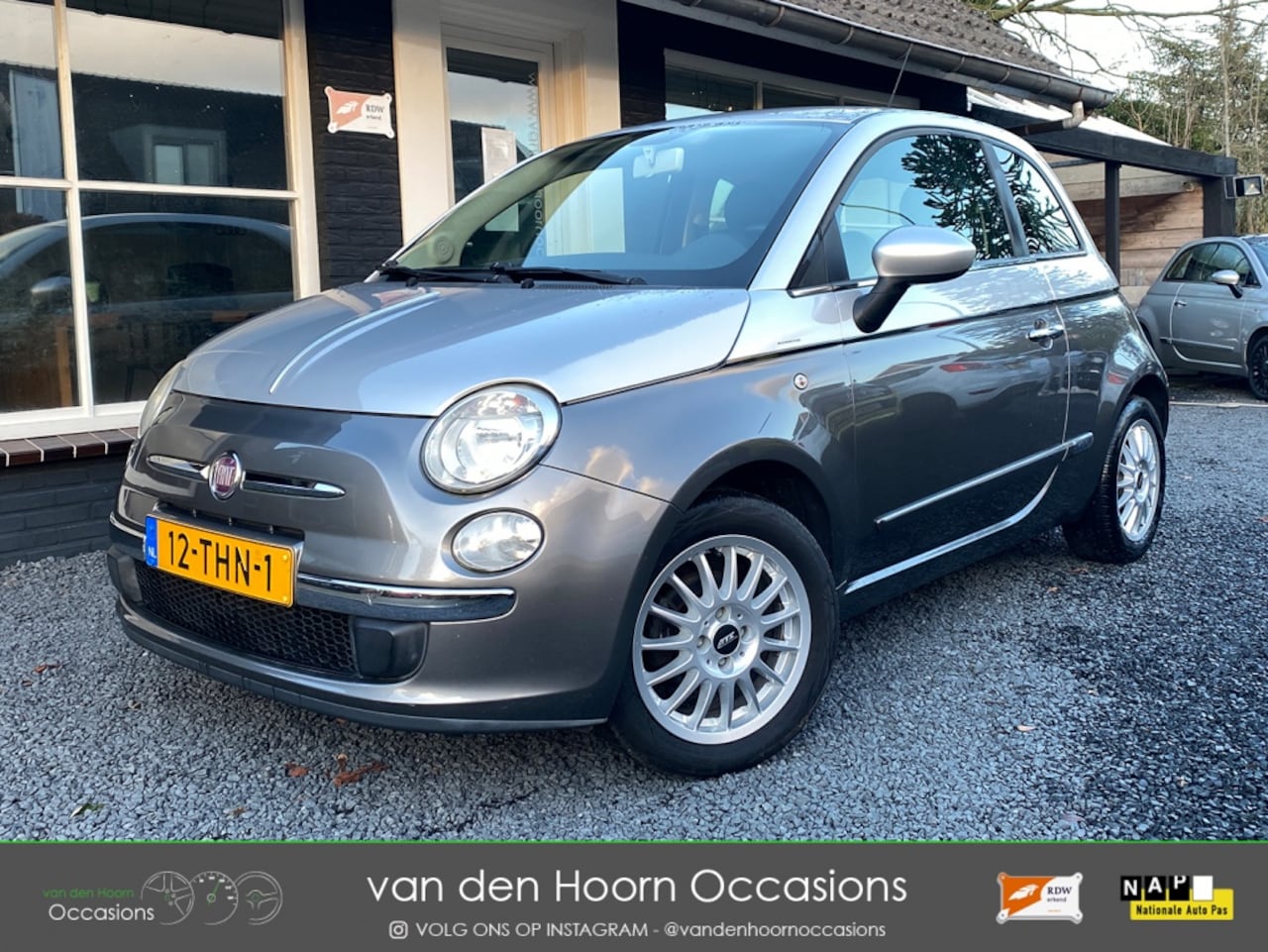 Fiat 500 - 1.2 Bicolore AIRCO | NAP | 151000KM | NW VELGEN - AutoWereld.nl