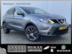 Nissan Qashqai - 1.6 dCi Tekna Pano Leer 360'Camera Navi Trekhaak