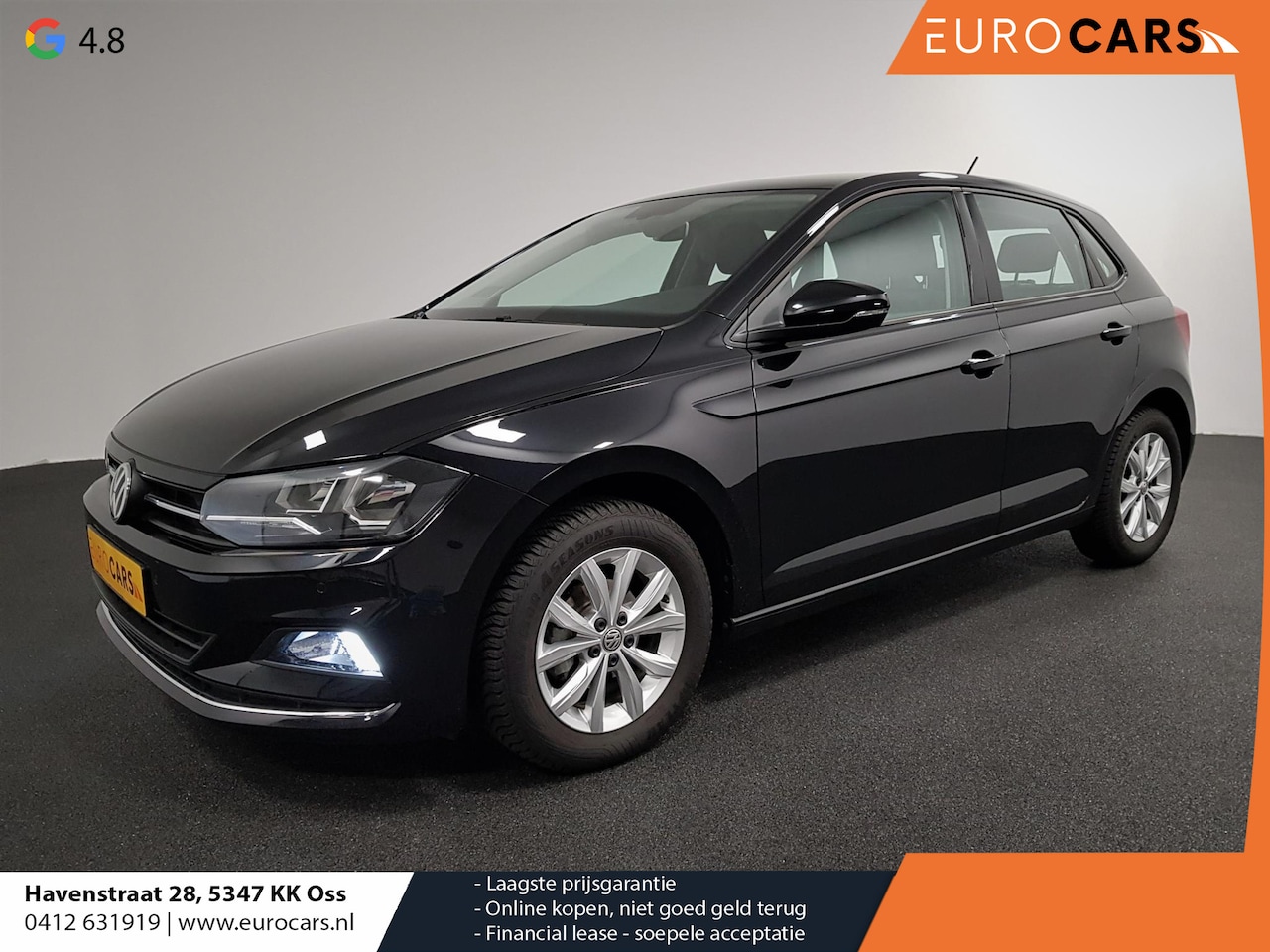 Volkswagen Polo - 1.0 TSI DSG Highline | Navigatie | Climate Control | Parkeer sensoren V+A | Cruise Control - AutoWereld.nl