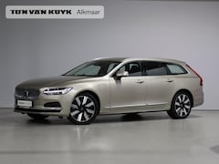 Volvo V90 - T6 AWD Recharge Ultimate Bright / B&W audio / Trekhaak / Geïntergr. kinderzitjes achterban