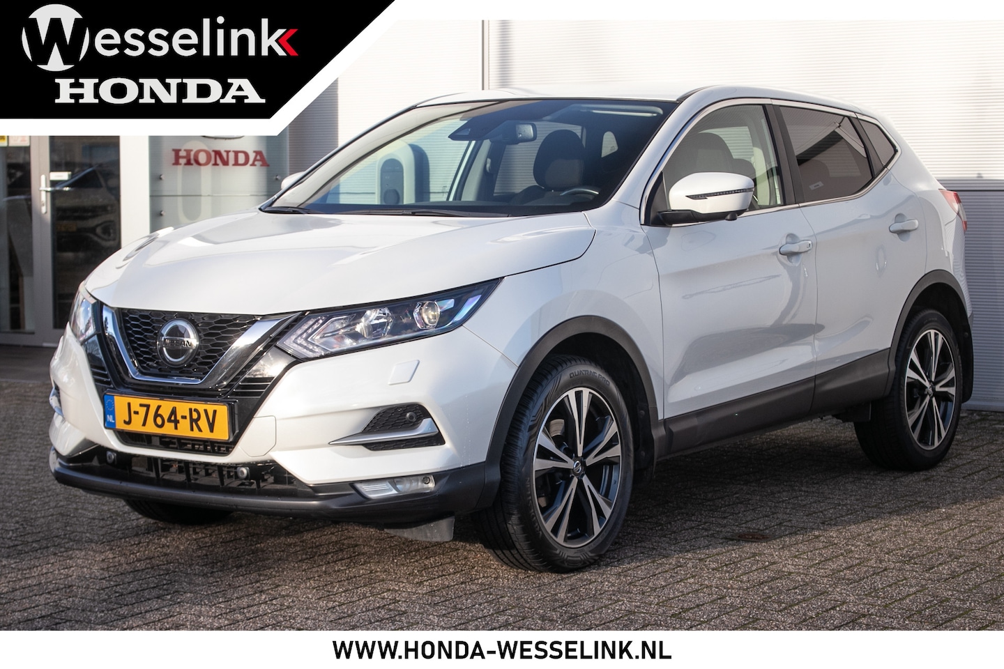 Nissan Qashqai - 1.3 DIG-T N-Connecta All-in rijklaarprijs | Nav | 360 cam | Cruise | PDC | Stoelverw. - AutoWereld.nl