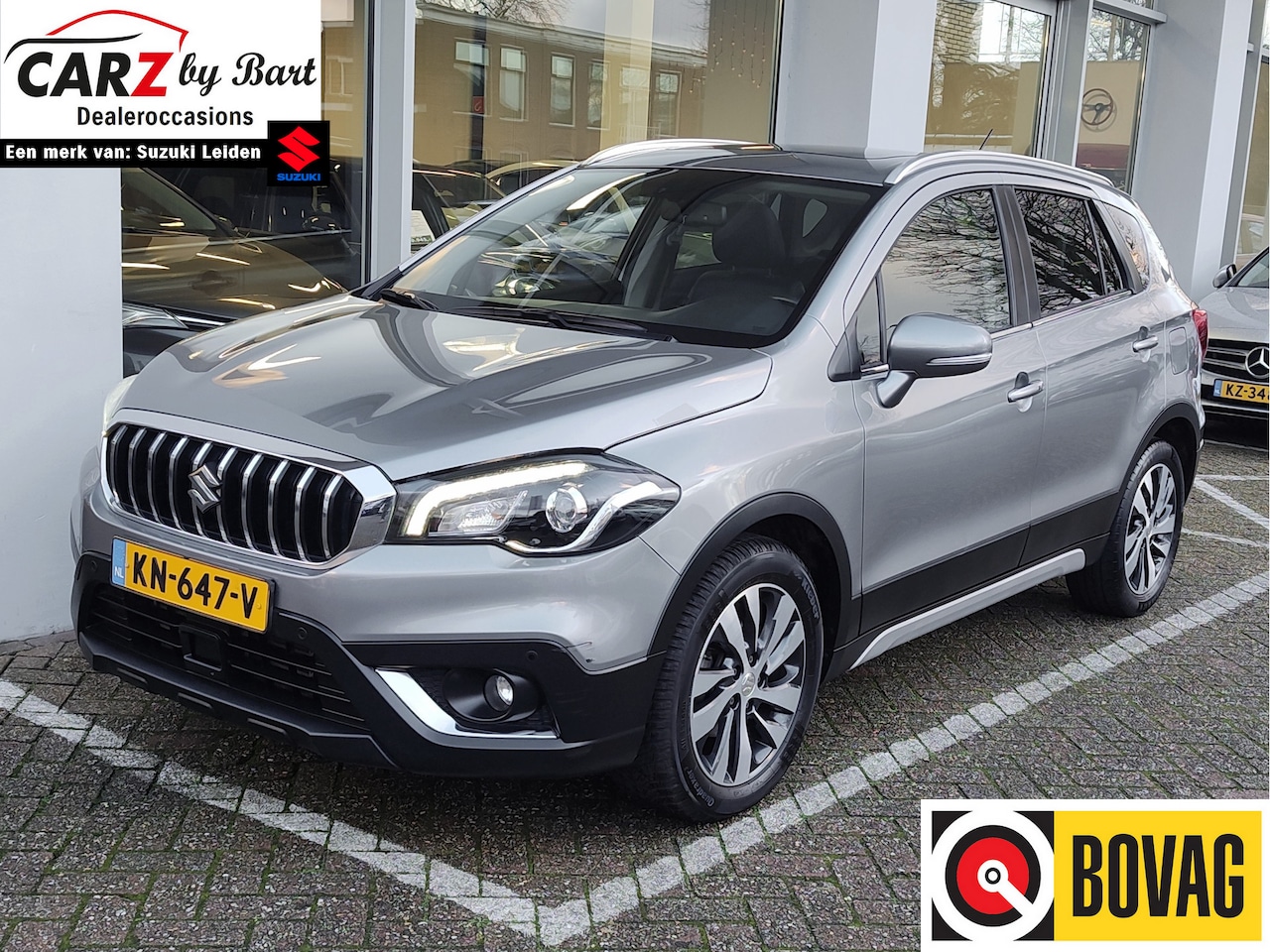 Suzuki S-Cross - 1.4 BOOSTERJET HIGH EXECUTIVE 140PK Open dak | Leder | Adaptive Cruise | Carplay/Android - AutoWereld.nl