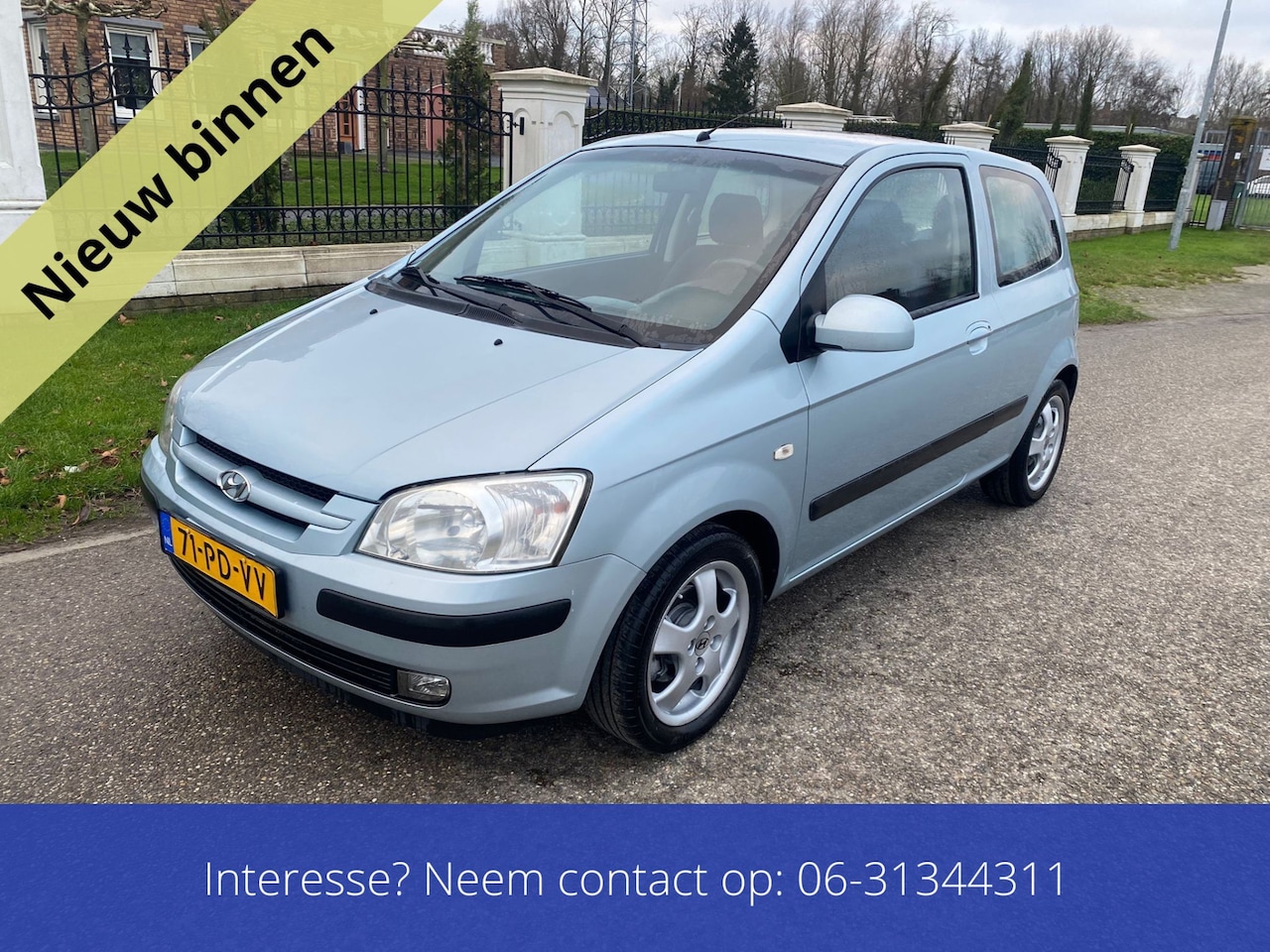 Hyundai Getz - 1.3i GLS Motion inruil koopje - AutoWereld.nl