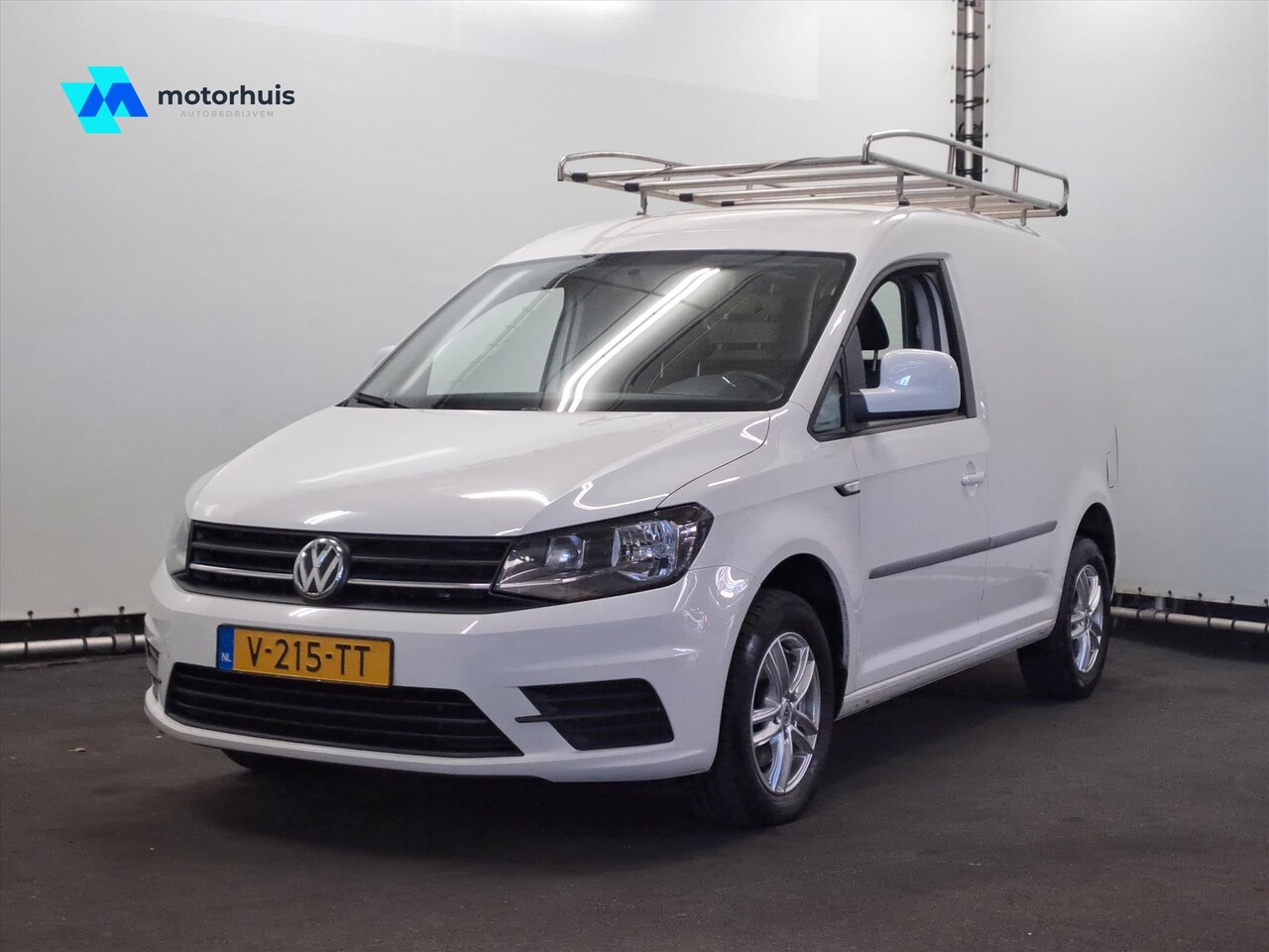 Volkswagen Caddy - 2.0 TDI 102PK L1H1 BMT TRENDLINE EXECUTIVE NAVI IMPERIAAL TREKHAAK LM NAP - AutoWereld.nl