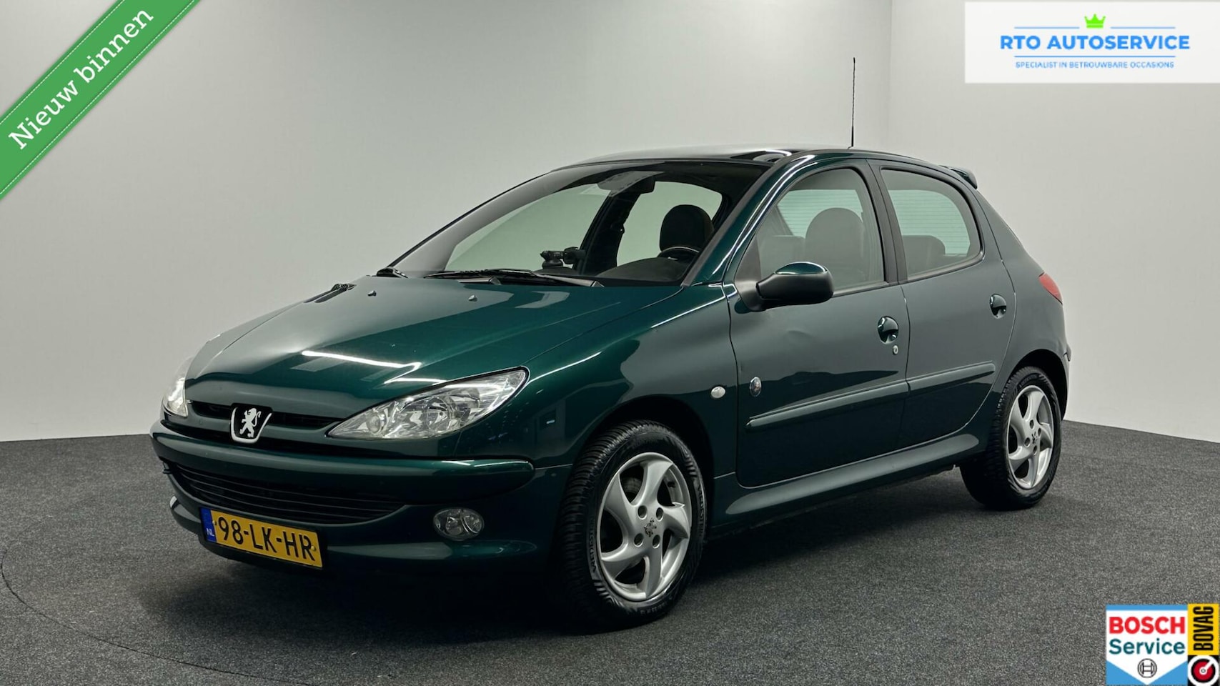 Peugeot 206 - 1.6-16V Gentry 5 DEURS LEER PANO LM - AutoWereld.nl