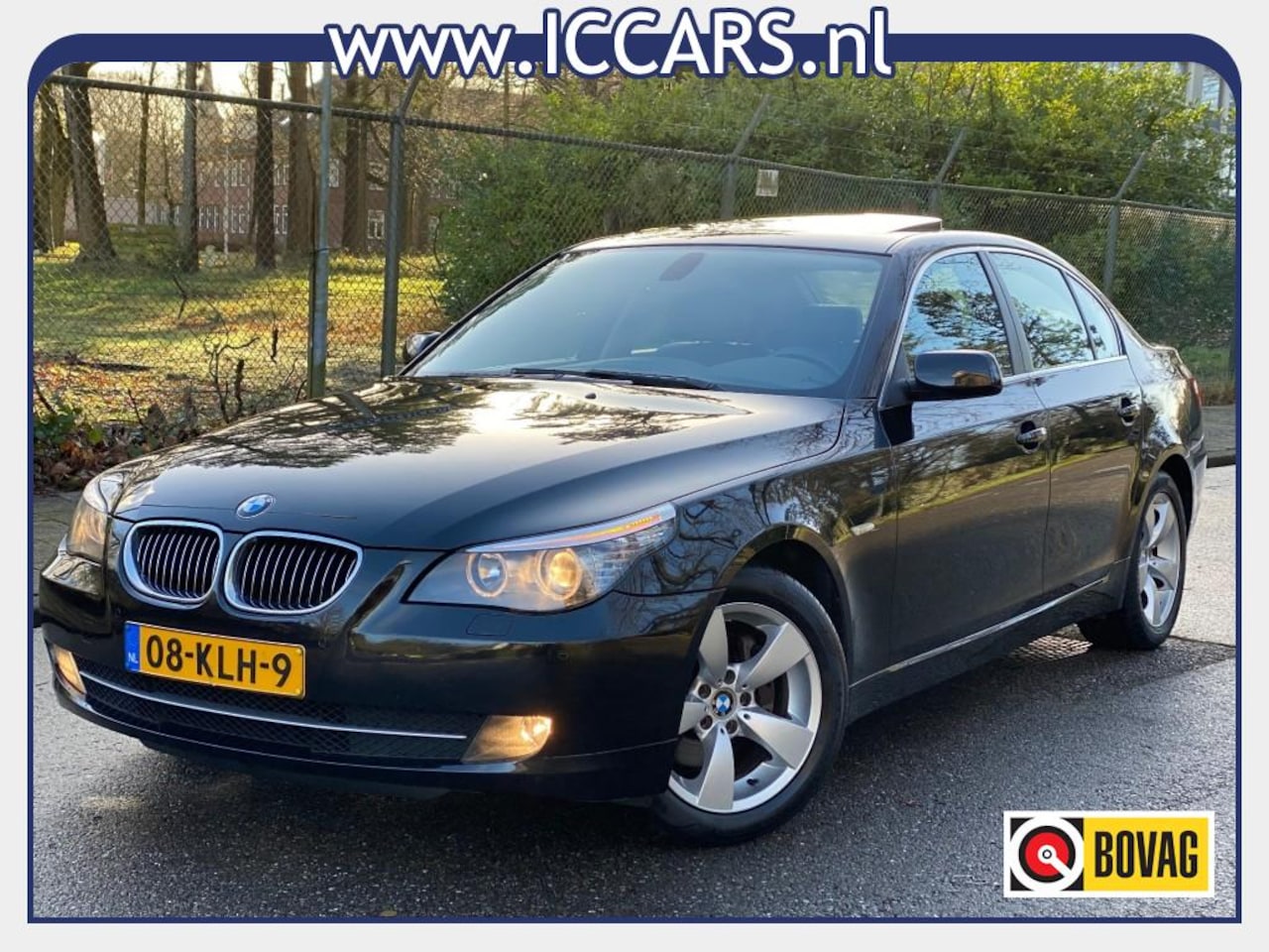 BMW 5-serie - 523I Autm - Navi - Schuif kantel dak - Leer !!! - AutoWereld.nl