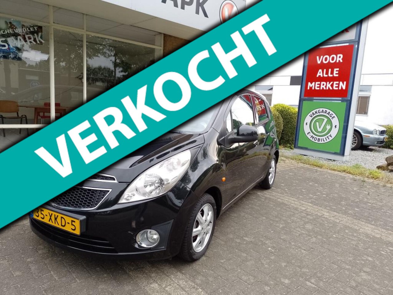 Chevrolet Spark - 1.0 16V LS Bi-Fuel 5drs. luxe uitvoering i.z.g.st. - AutoWereld.nl