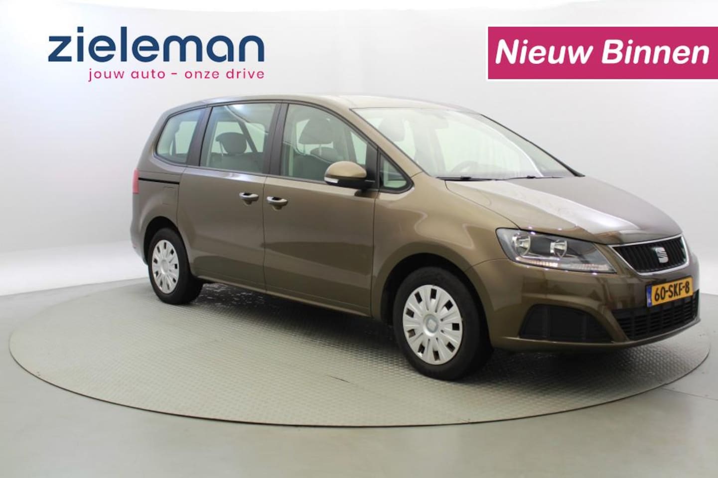 Seat Alhambra - 1.4 TSI Reference 7 Persoons 150 PK - Clima, Trekhaak - AutoWereld.nl