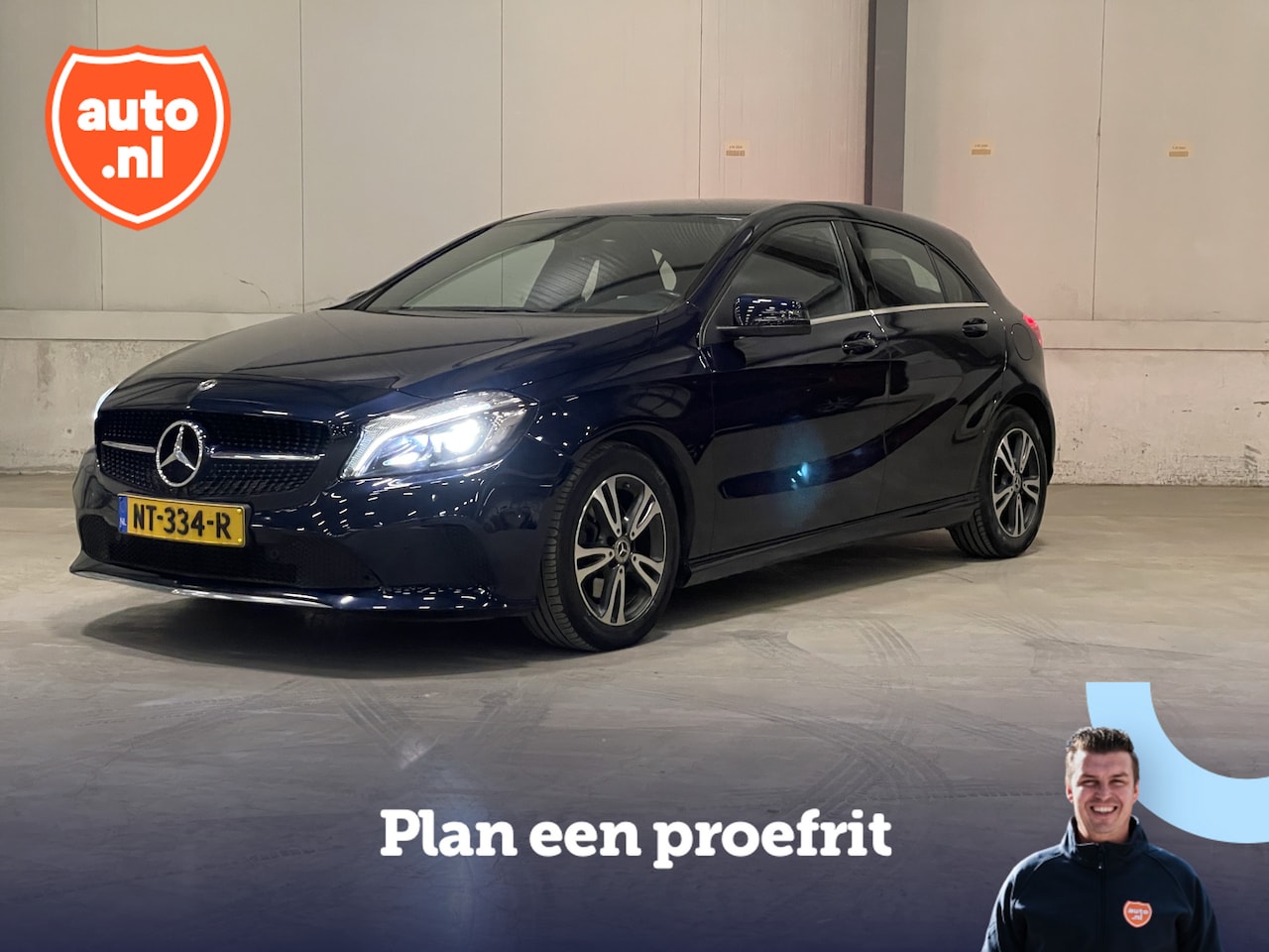 Mercedes-Benz A-klasse - 180 AMG Business Solution | Camera | Carplay | Stoelverwarming | LED | Cruise Control | LM - AutoWereld.nl