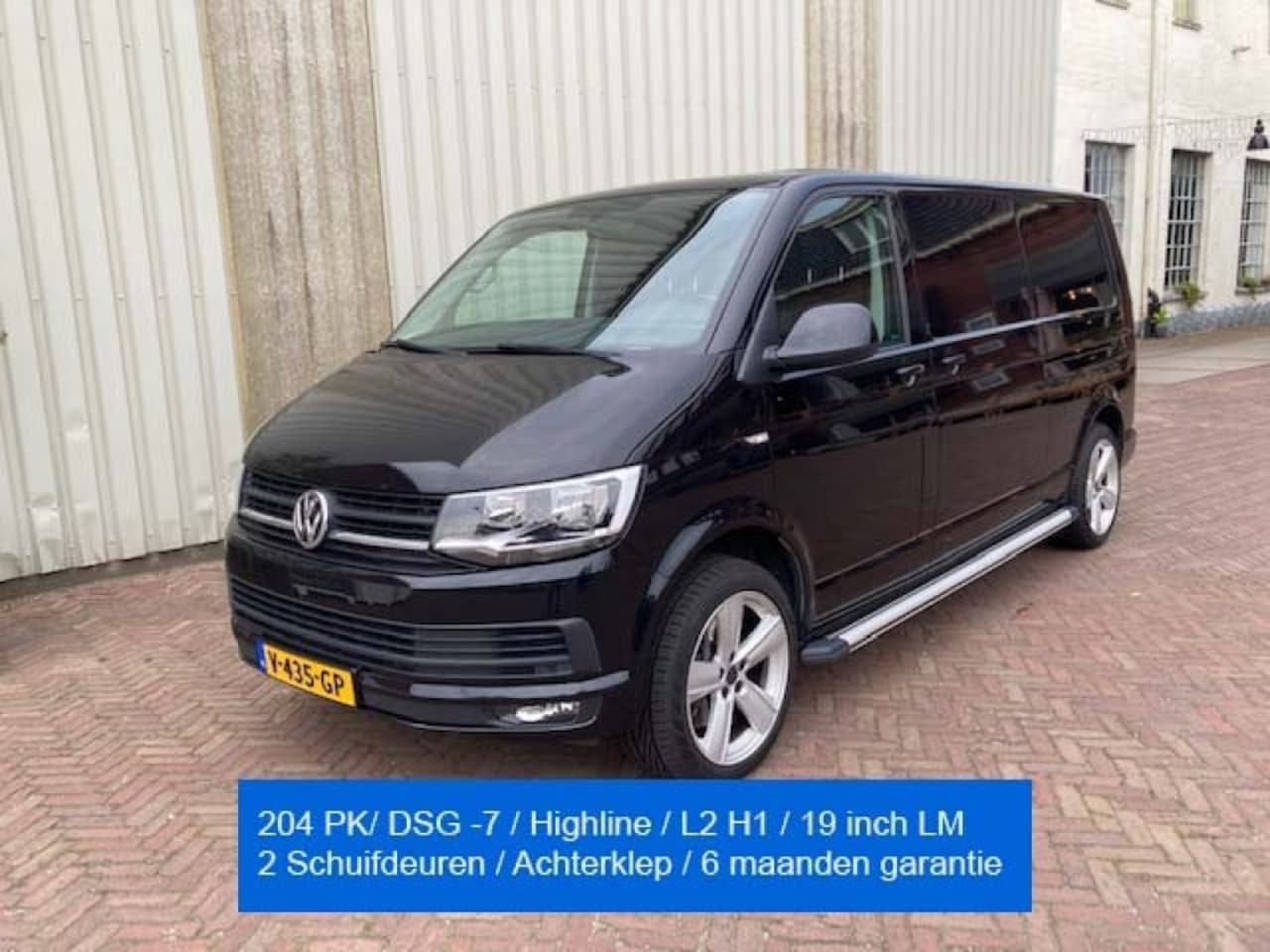 Volkswagen Transporter - High Line L2H1 DSG 204 Pk Trekhaak Navi Cruise - AutoWereld.nl